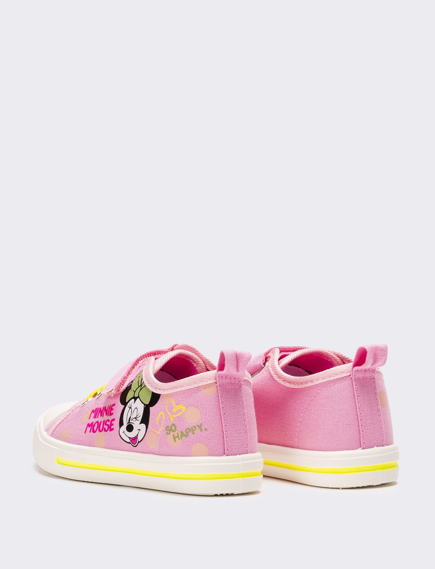 Sneakers Minnie ©  da bambina in canvas - Rosa