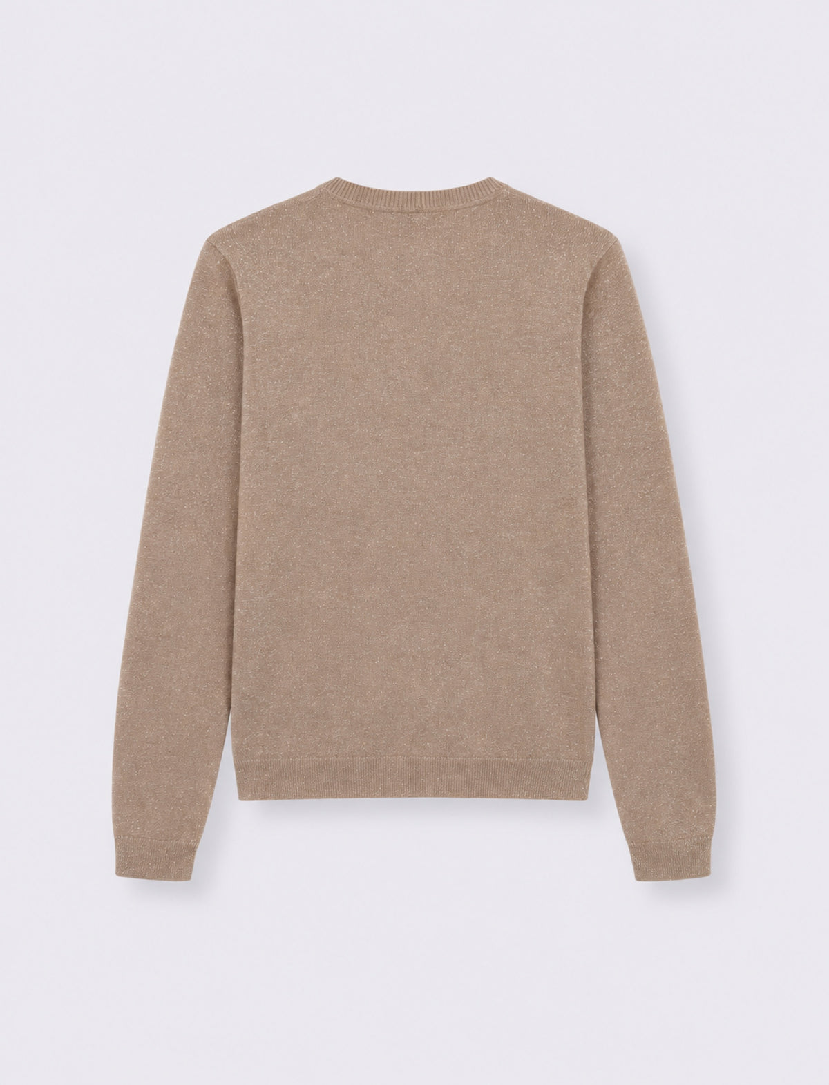 MAGLIA ML LUREX - Grigio talpa