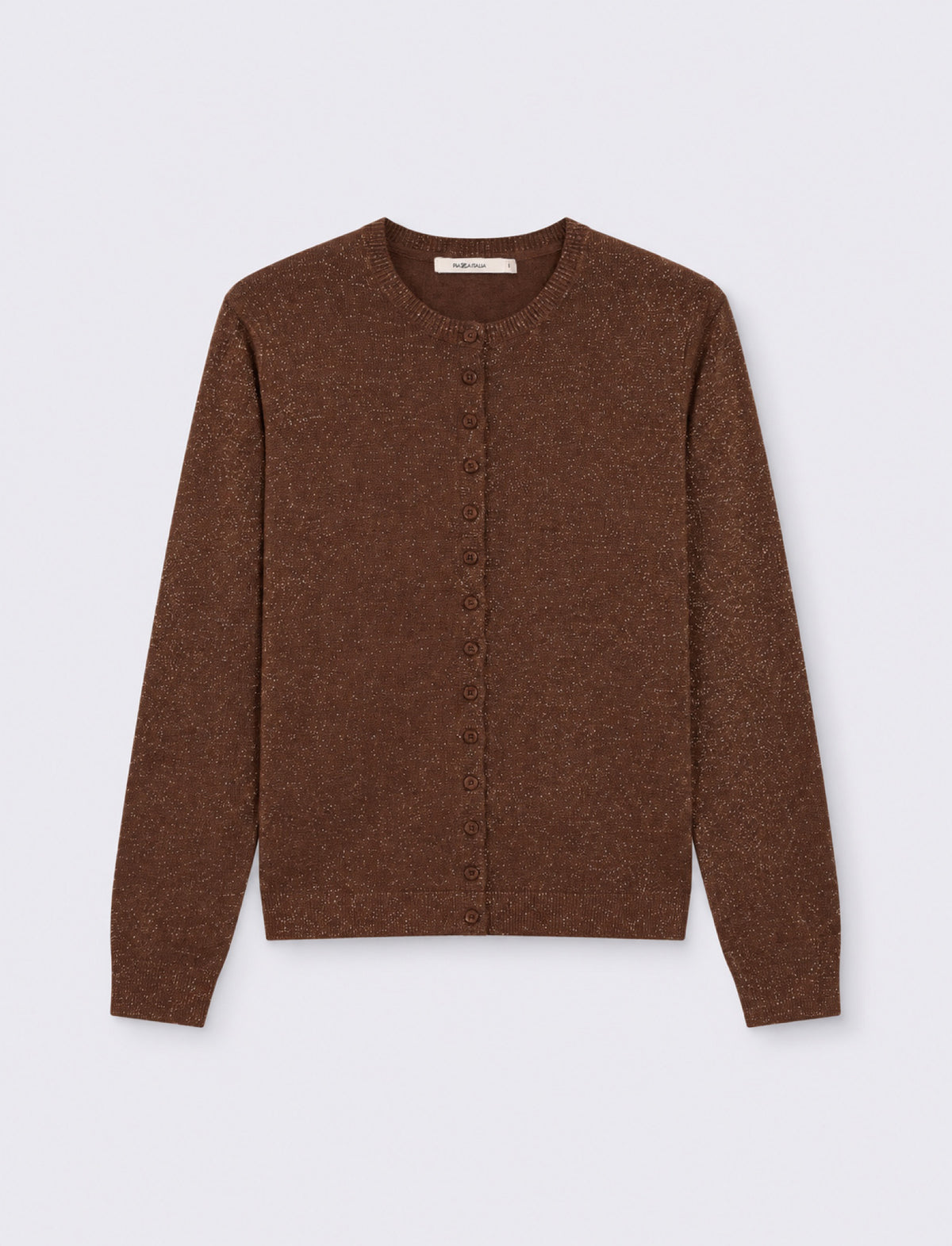 MAGLIA ML LUREX - Marrone