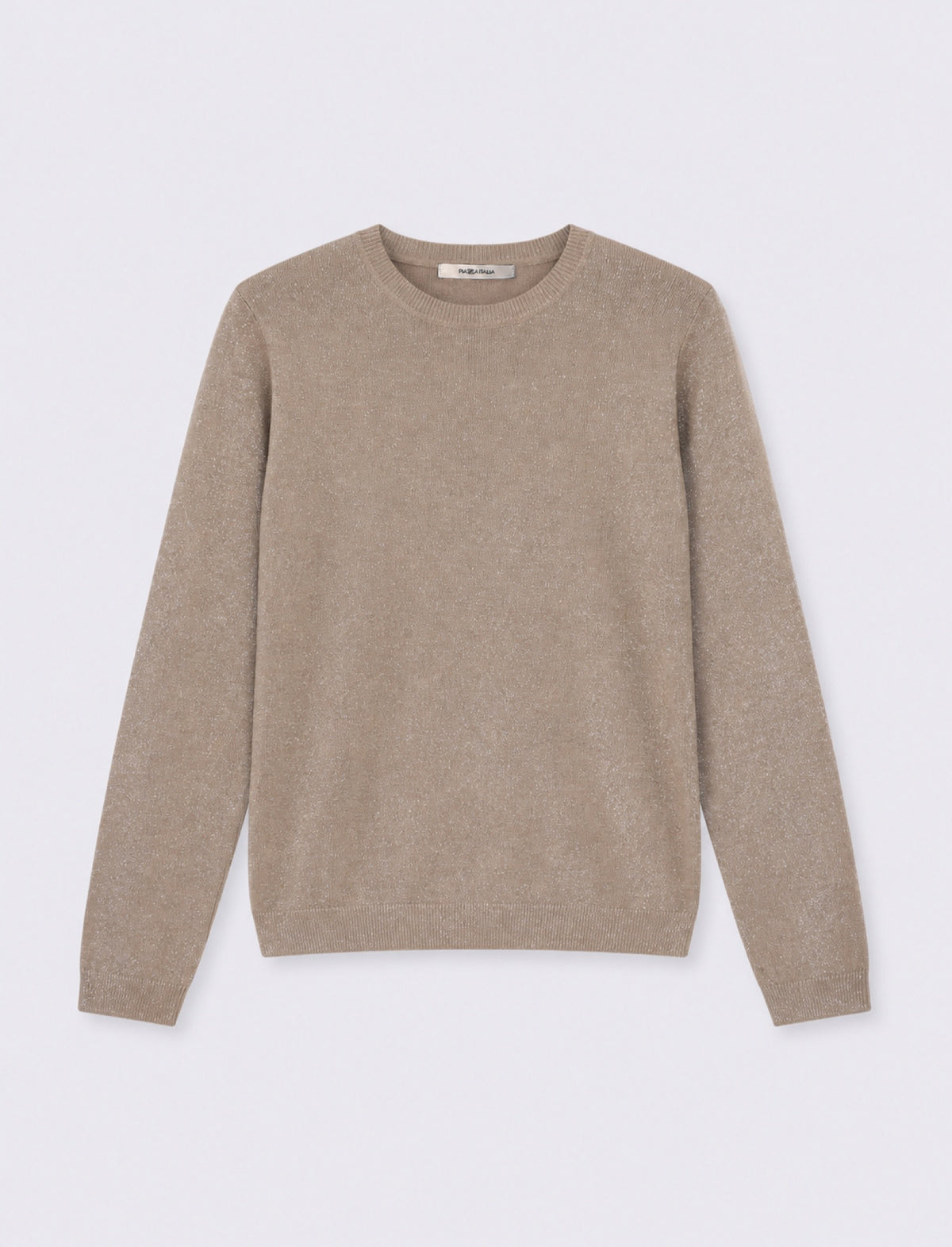 MAGLIA ML LUREX - Grigio talpa