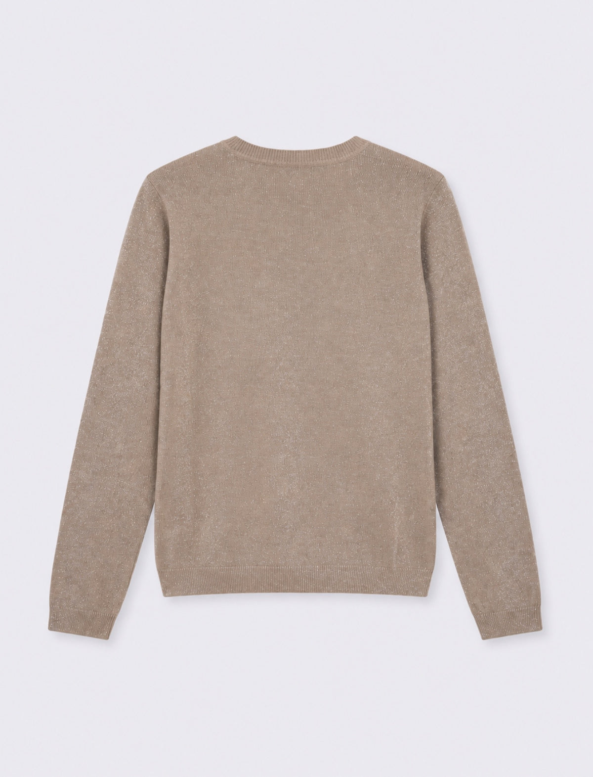 MAGLIA ML LUREX - Grigio talpa