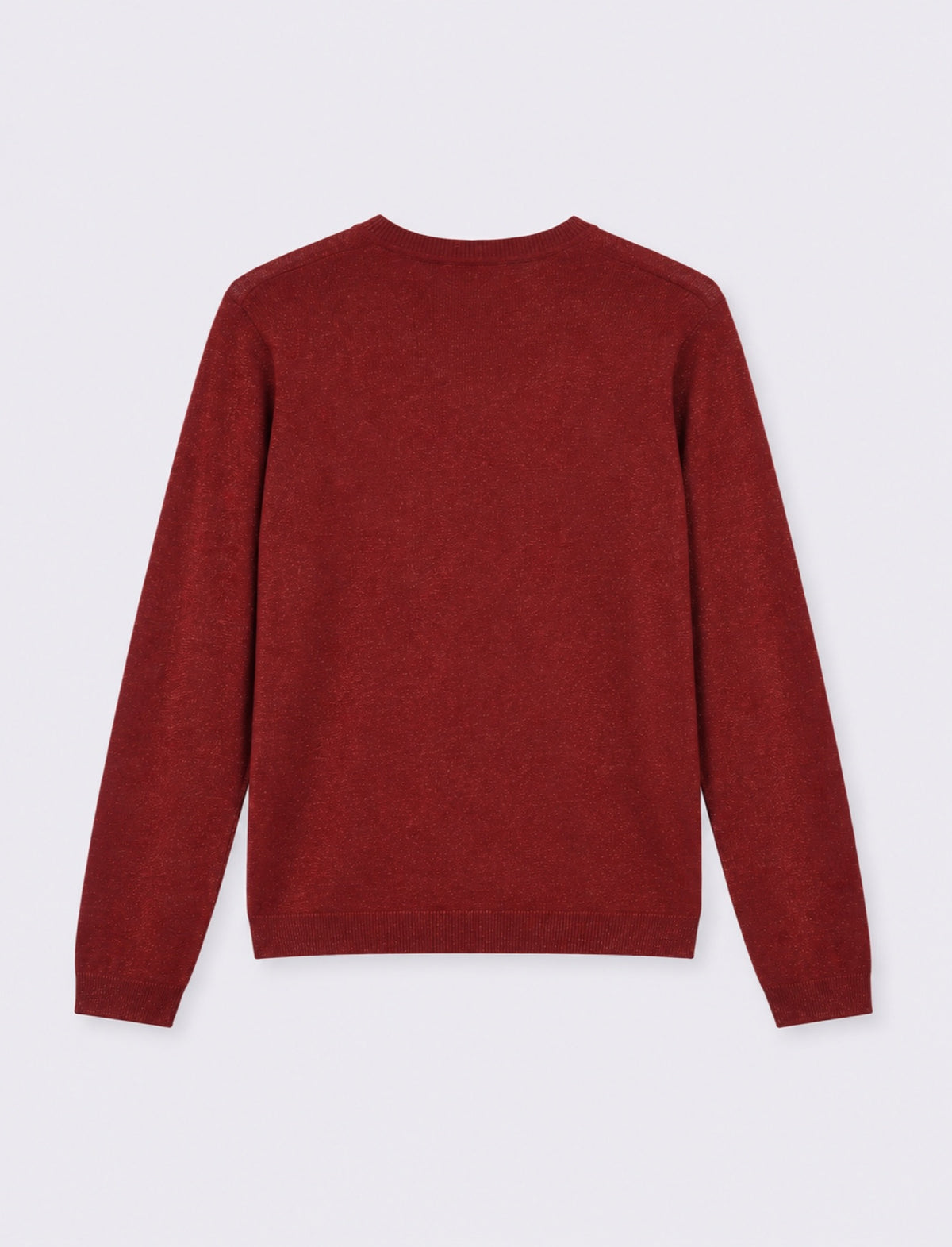 MAGLIA ML LUREX - Rosso rubino