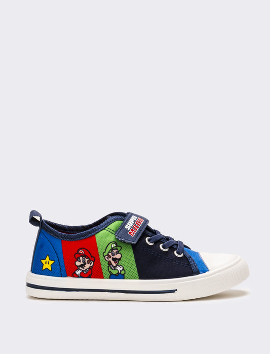 Sneakers Mario Bros © da bambino - Blu