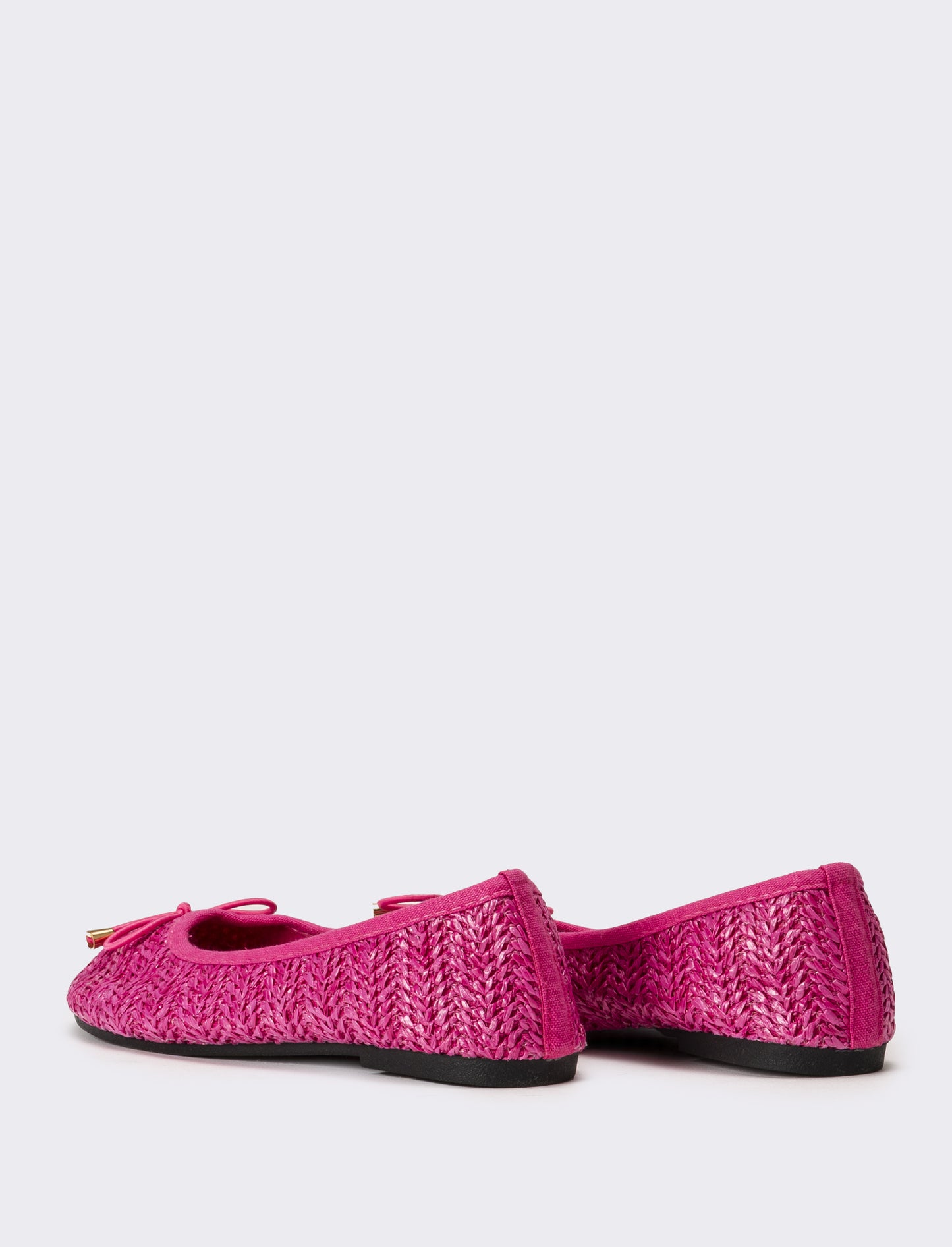 Ballerina da bambina in rafia - Fuxia