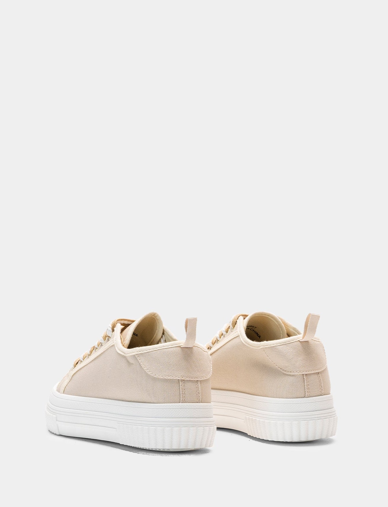 Sneakers da donna  in canvas - Beige