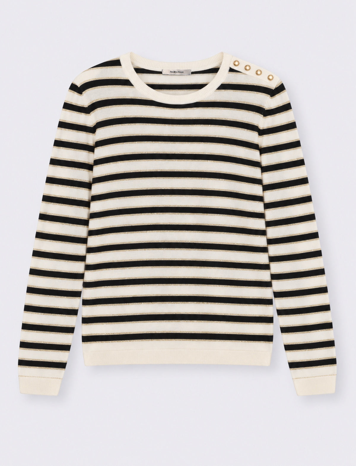 MAGLIA ML SCOLLO ROTONDO - var 2
