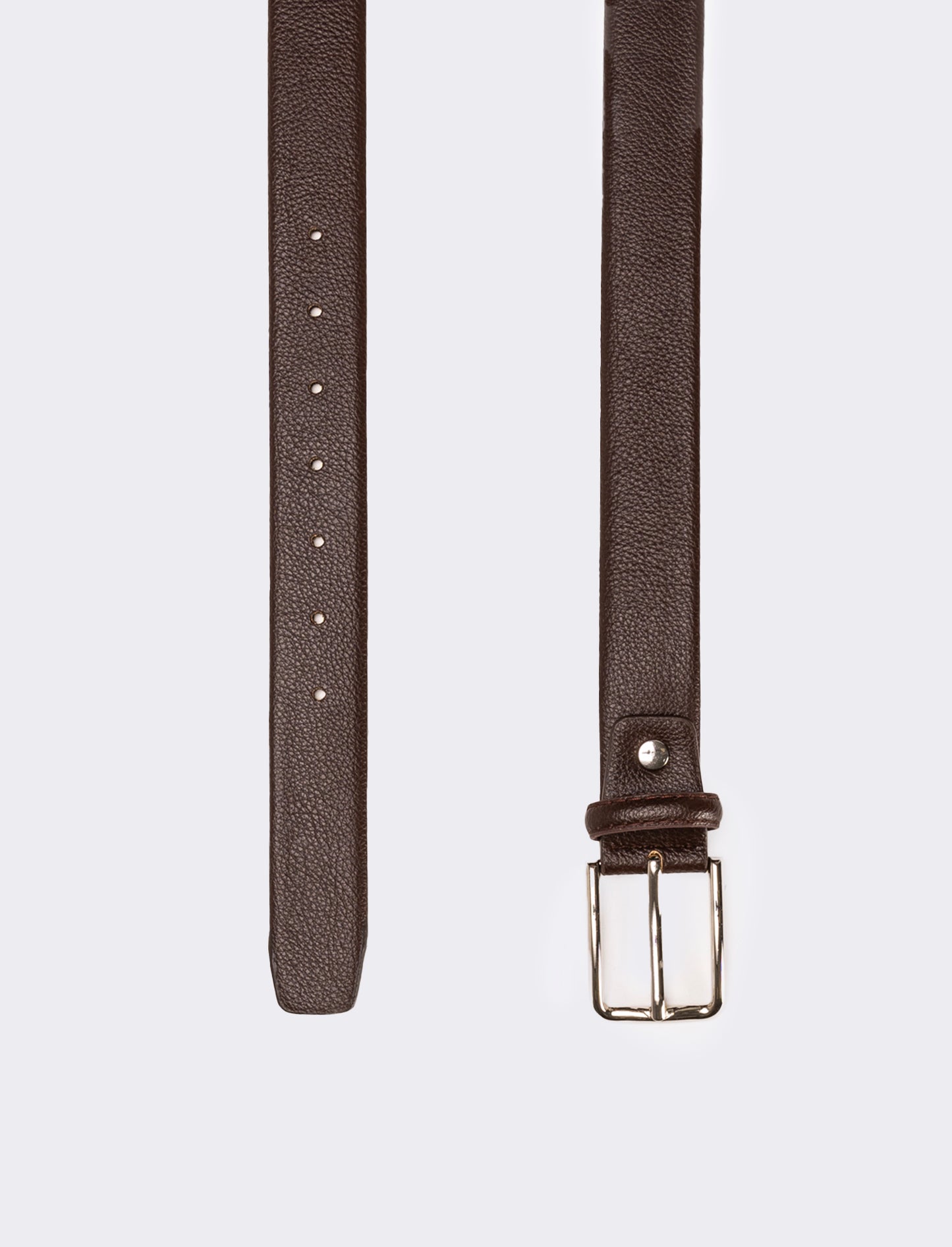 Cintura uomo saldata - Marrone