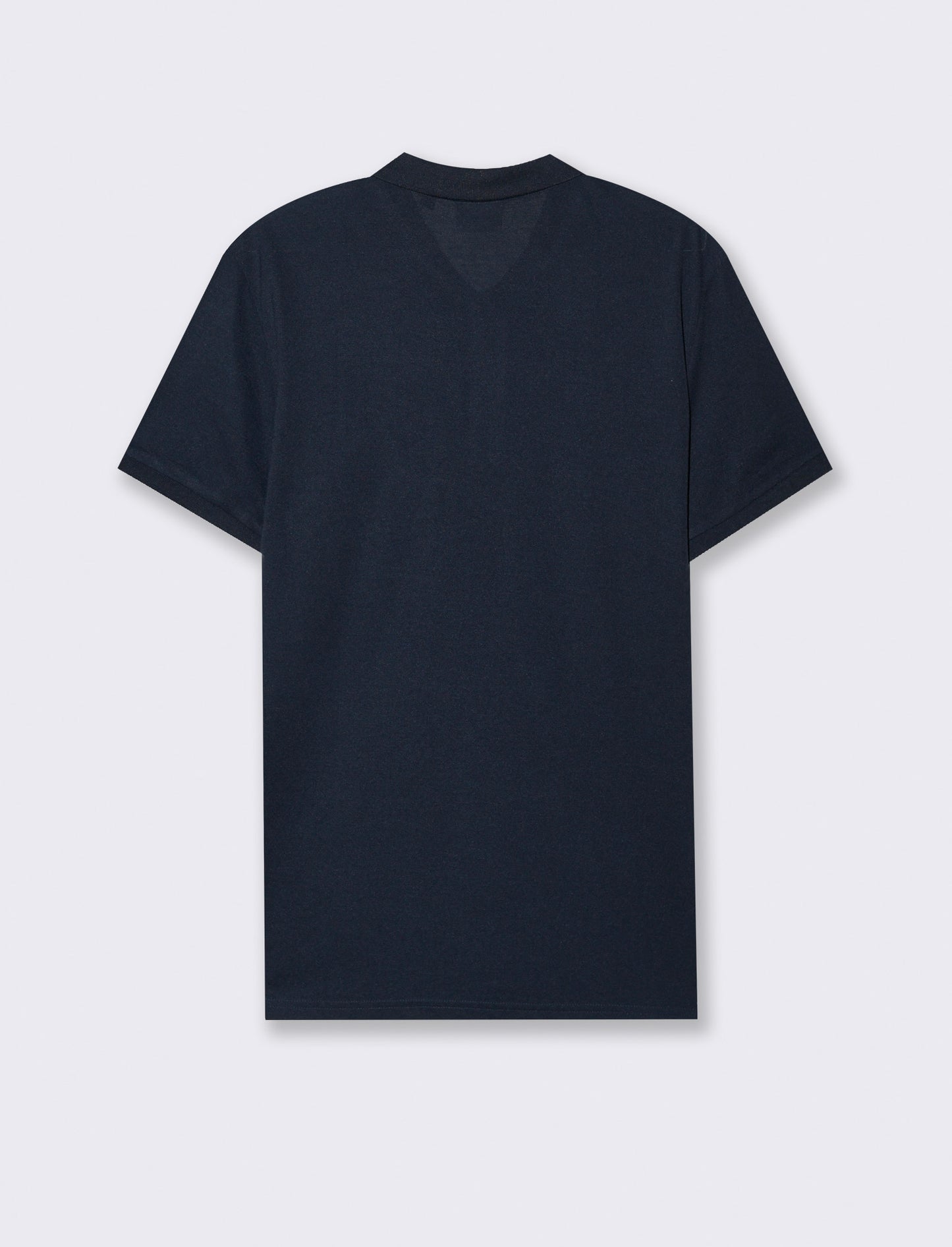 Polo basica con taschino da uomo - Blu