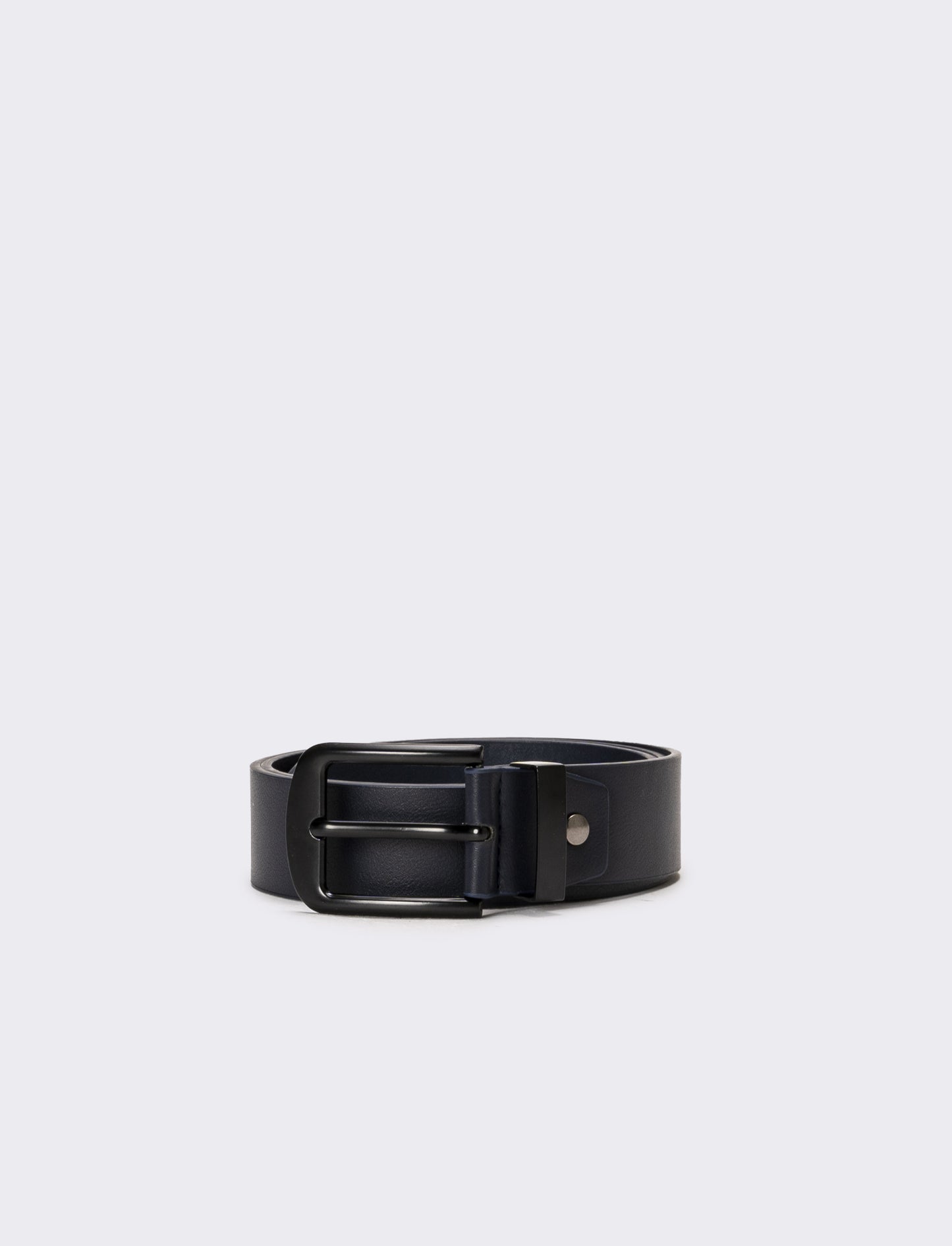 Cintura uomo fibbia smaltata - Blu