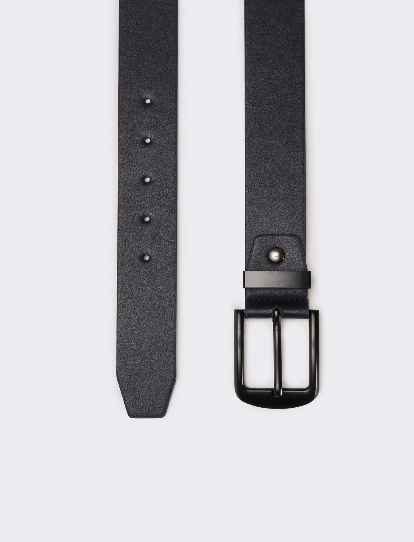 Cintura uomo fibbia smaltata - Blu