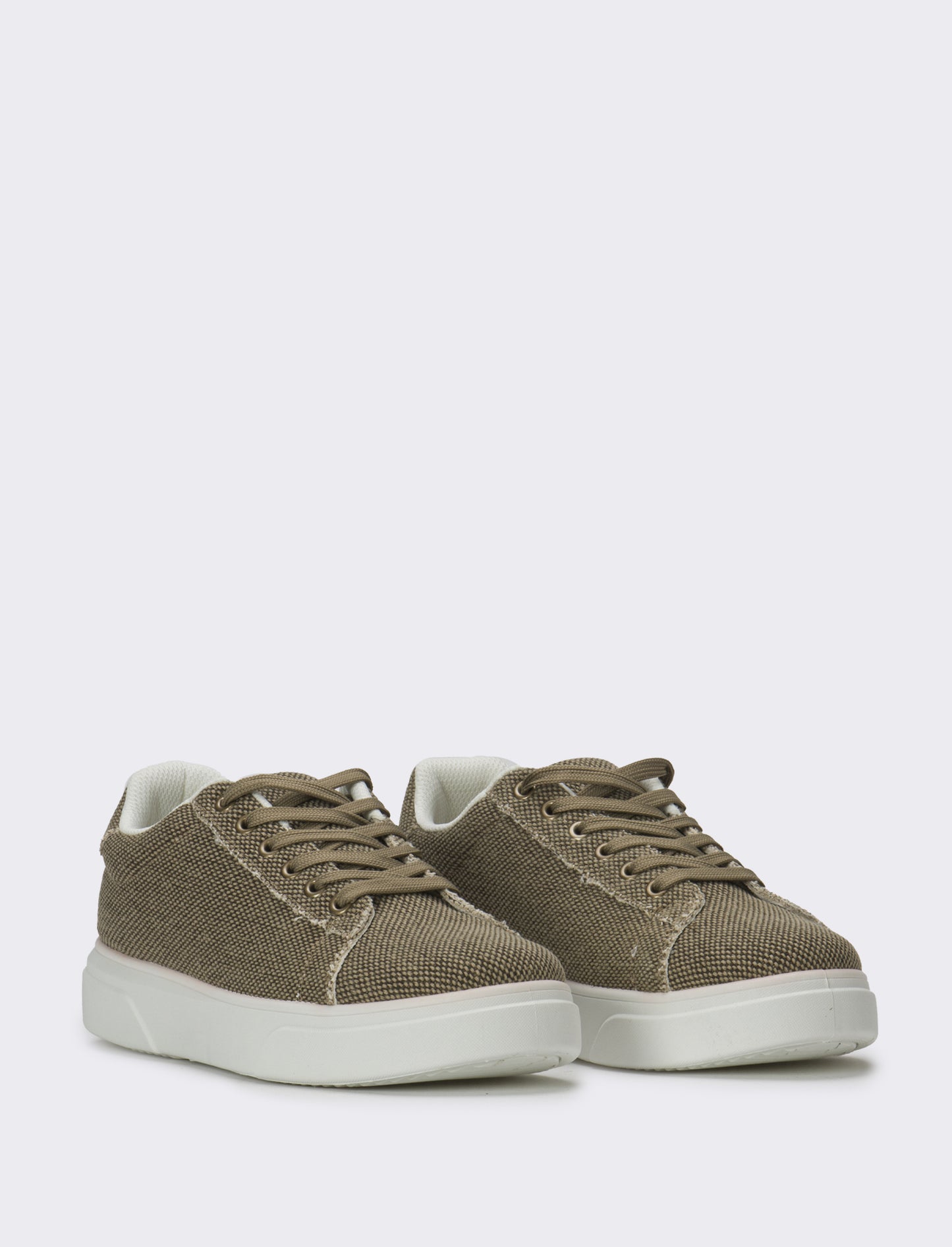 Sneakers in canvas da uomo - Sabbia