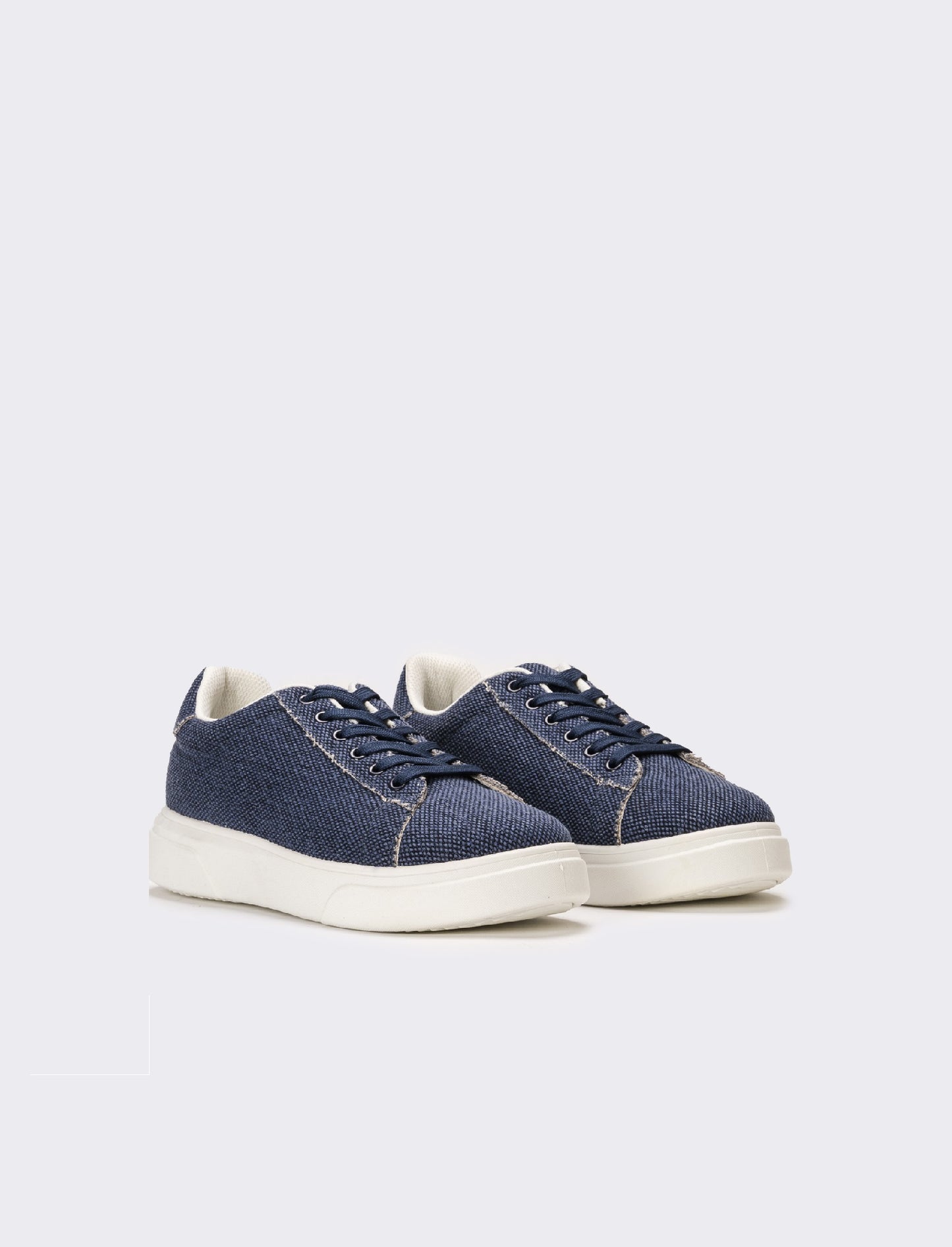 Sneakers in canvas da uomo - Blu