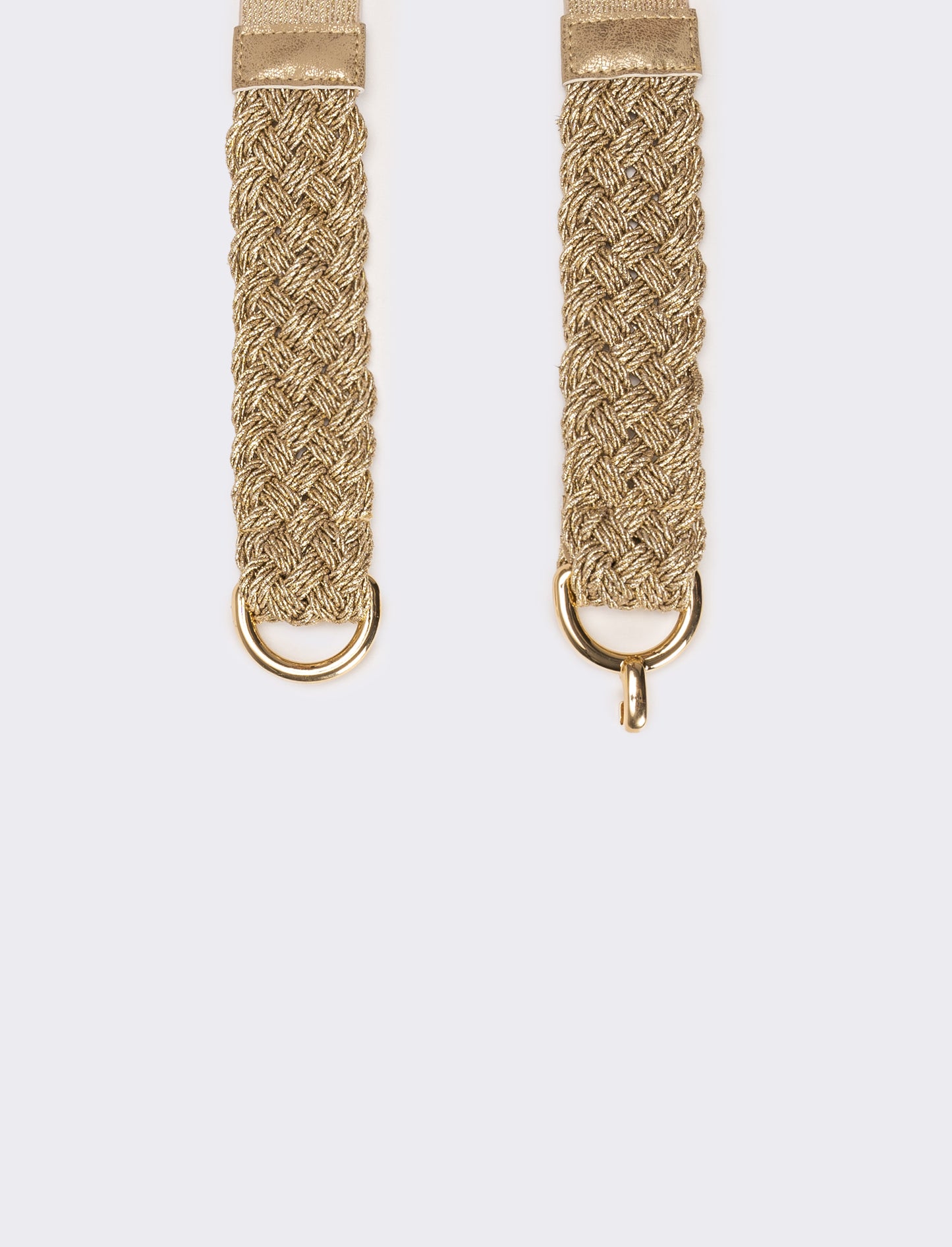 Cintura donna fusciacca elastica con lurex - Oro