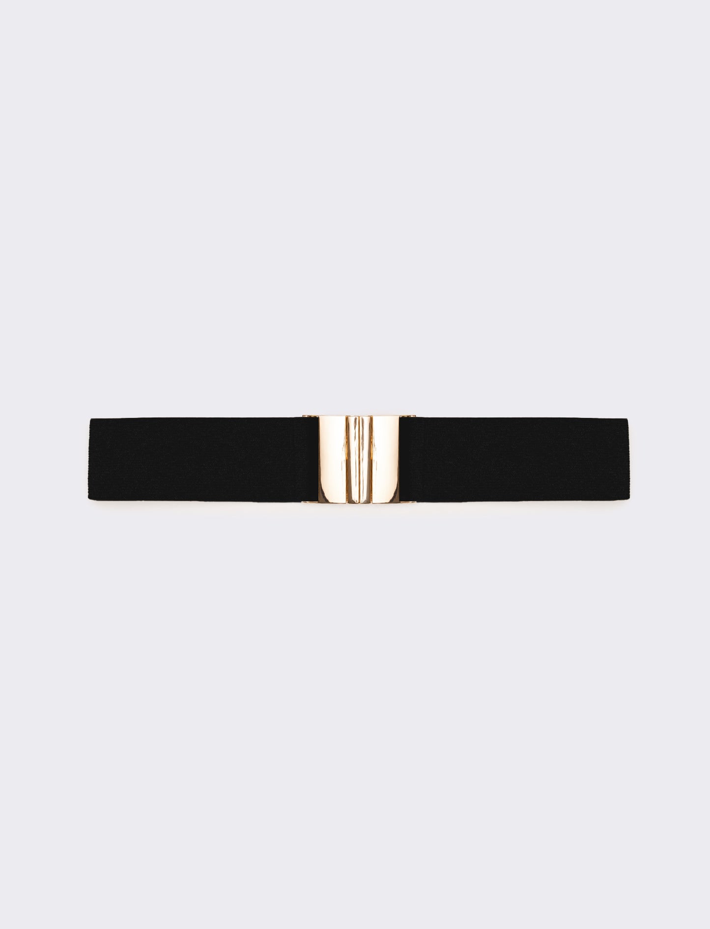 Cintura donna elastica lurex - Nero
