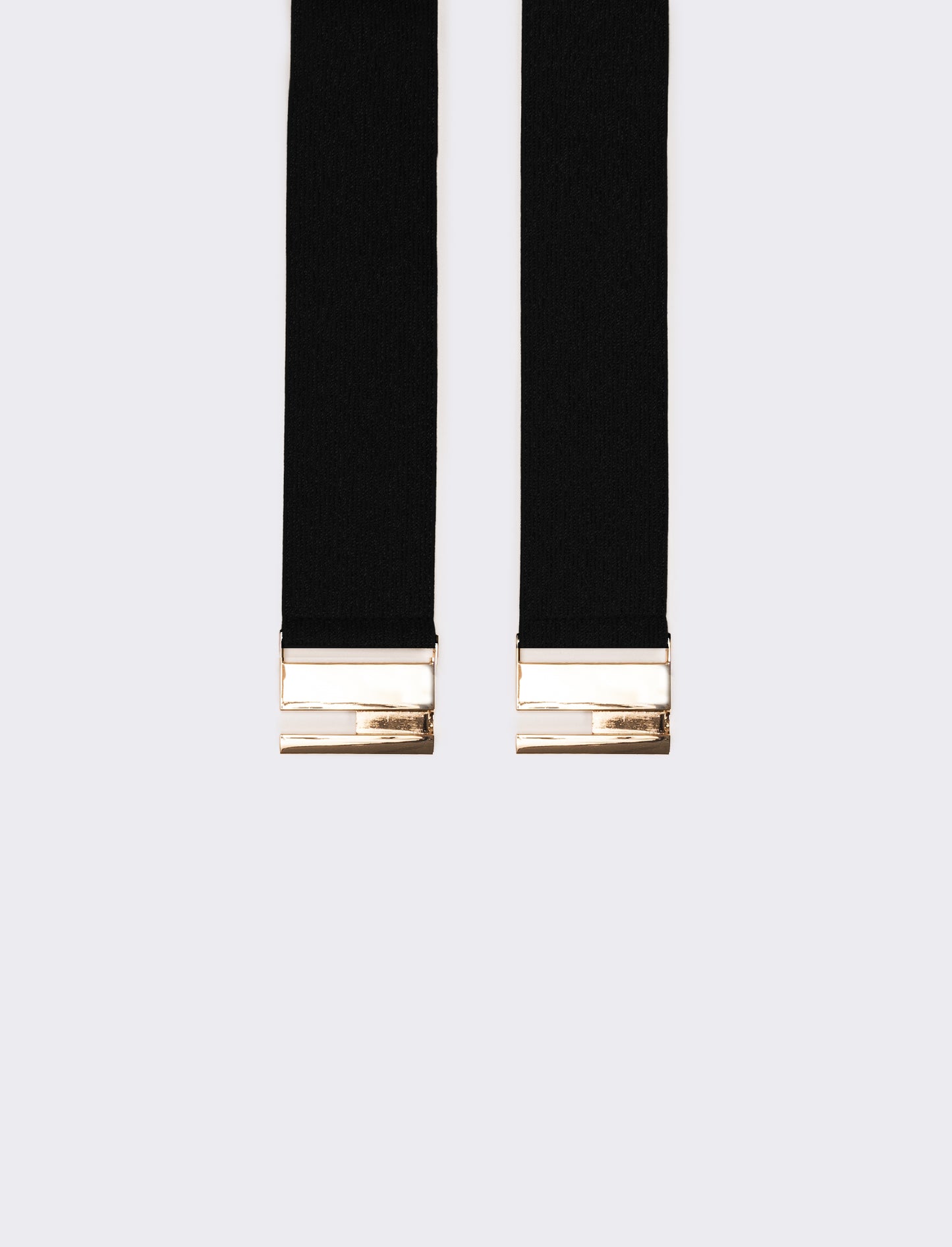 Cintura donna elastica lurex - Nero
