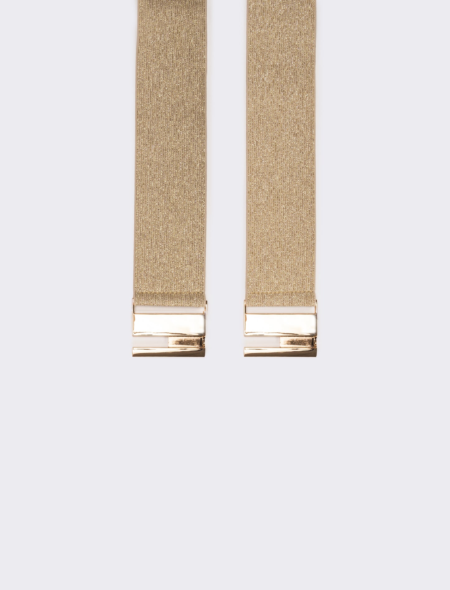 Cintura donna elastica lurex - Oro