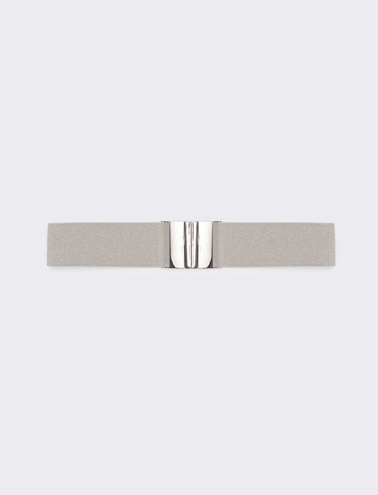 Cintura donna elastica lurex - Argento