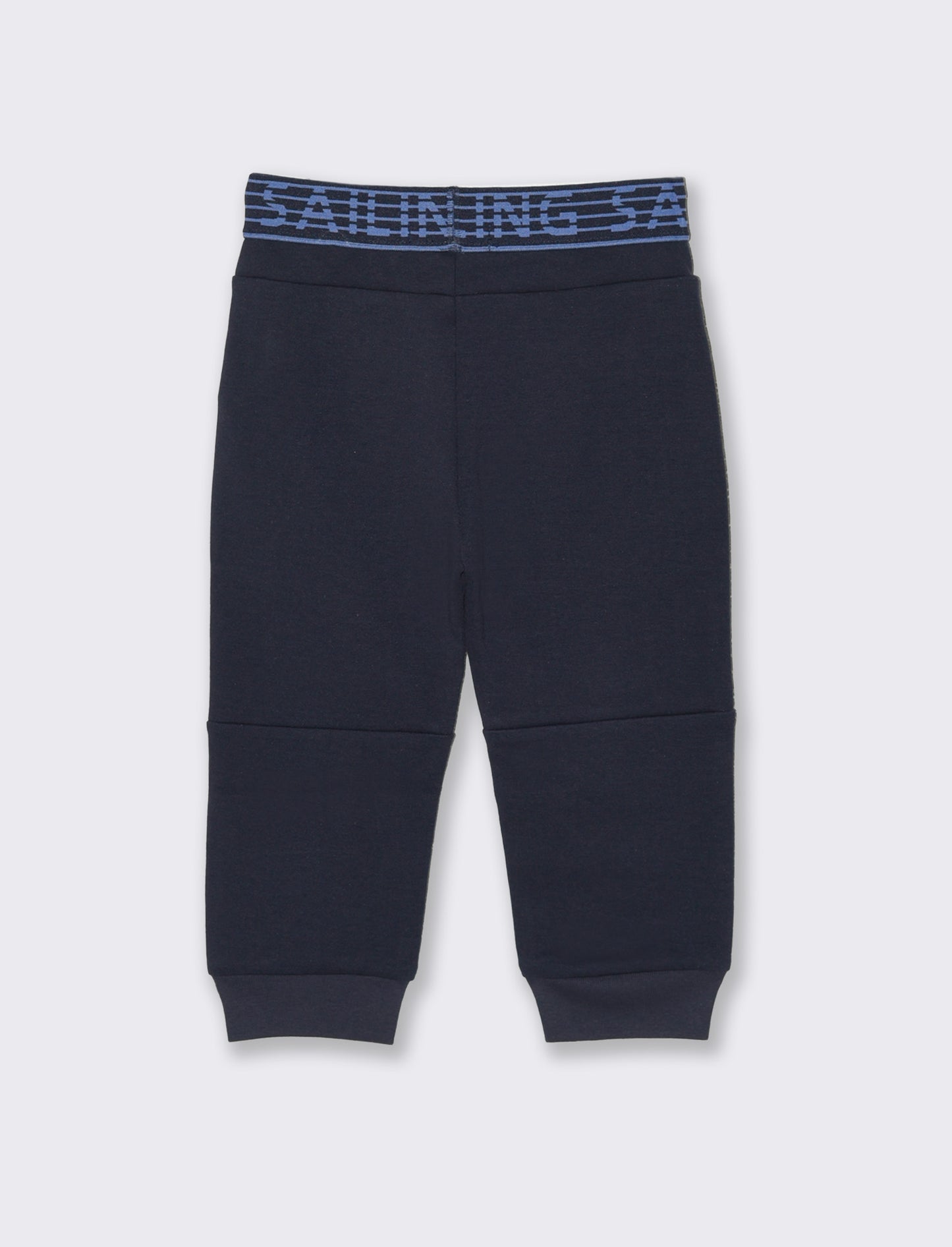 Jogger con elastico in vita da neonato - Blu