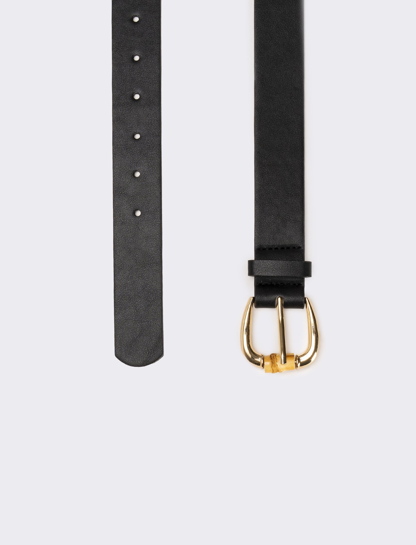 Cintura donna con bambu - Nero