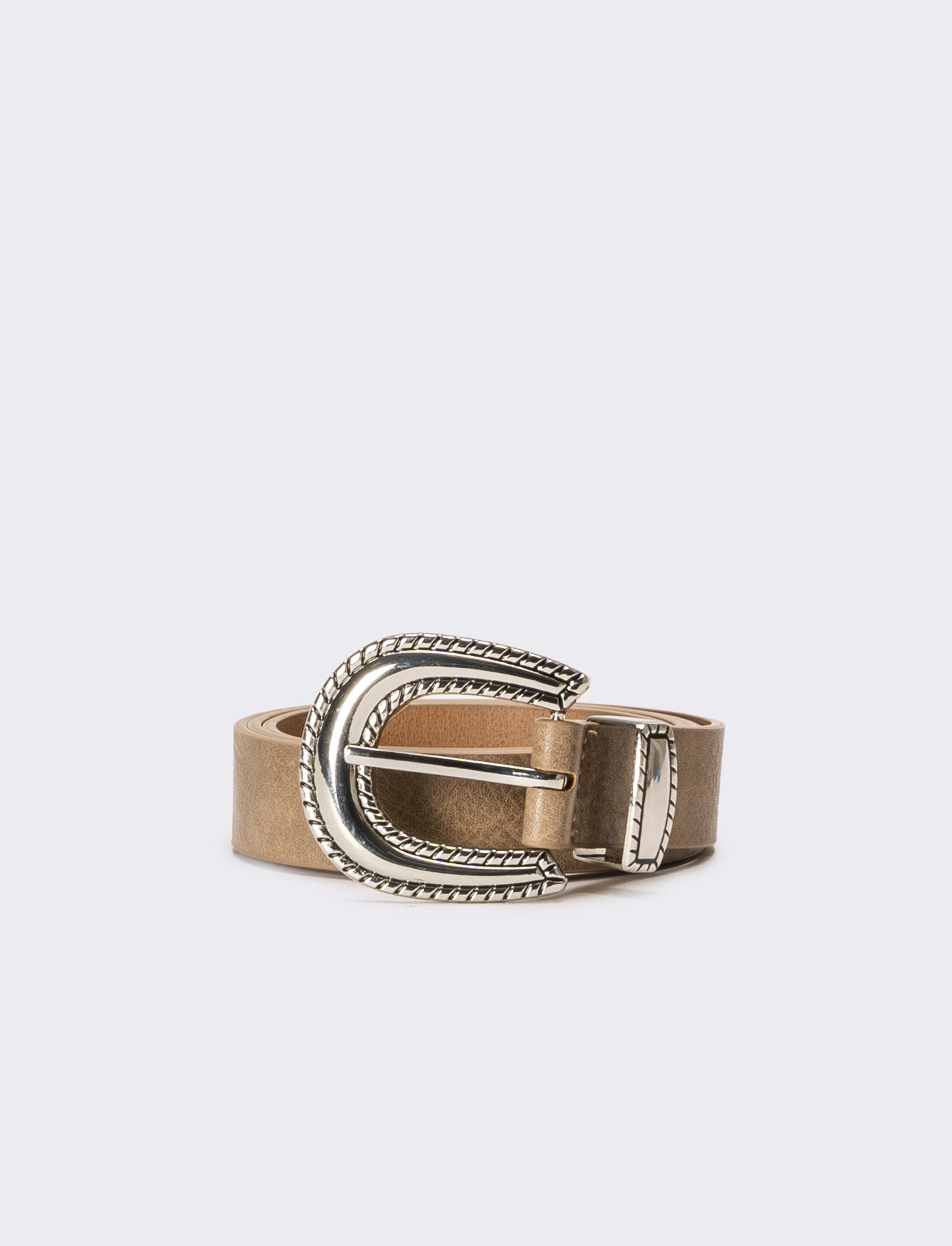 Cintura donna con puntale - Beige