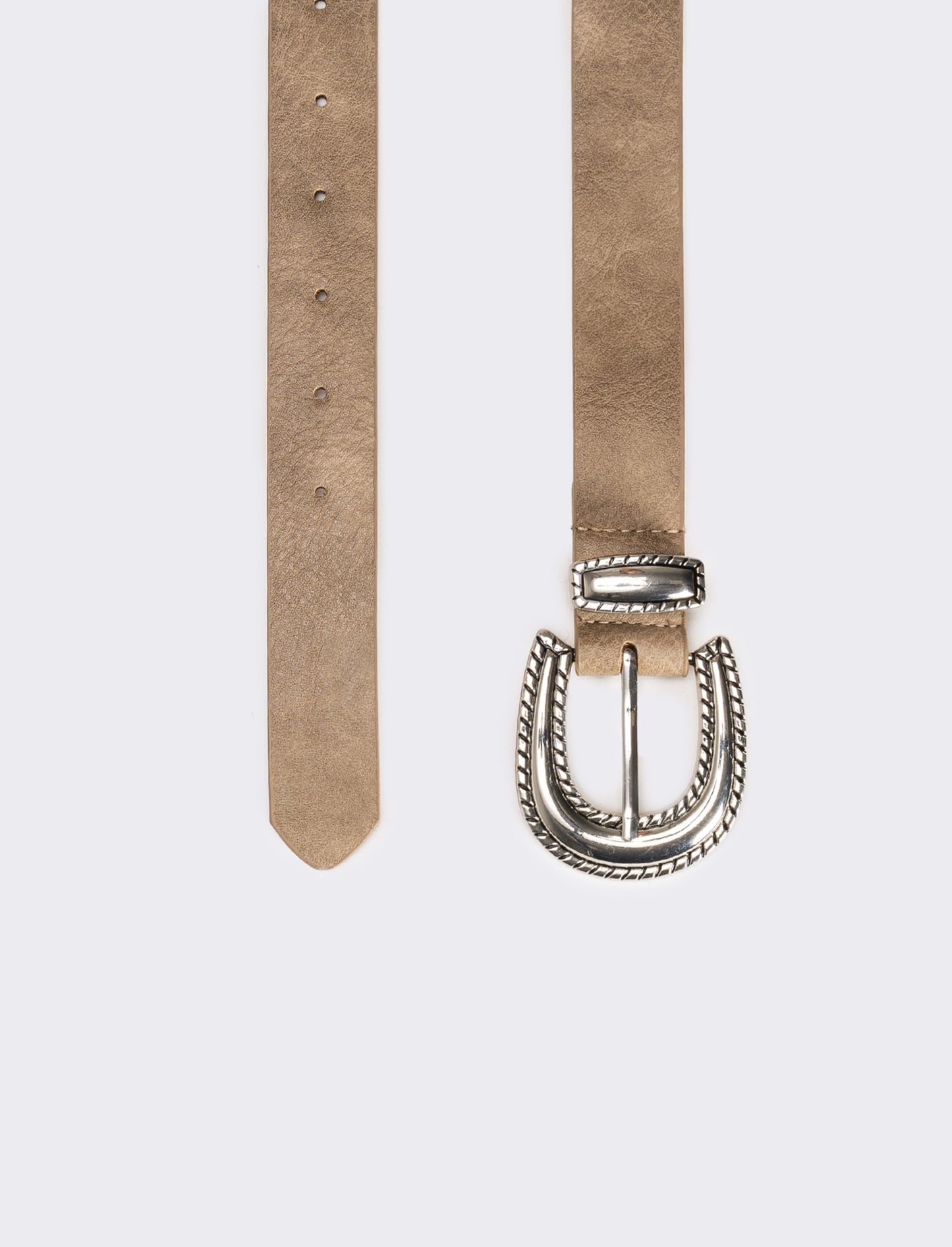 Cintura donna con puntale - Beige