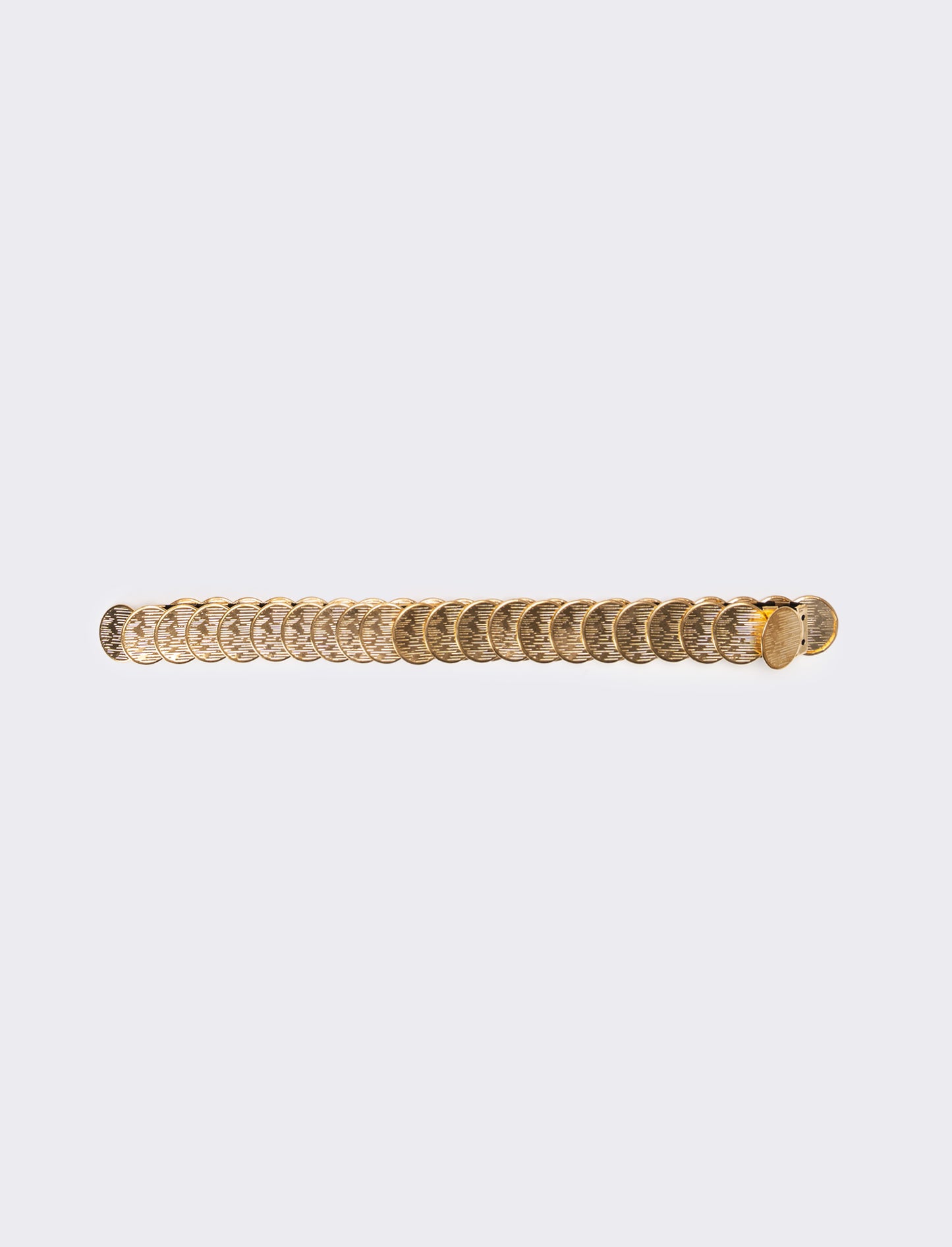 Cintura donna scaglie elastica - Oro