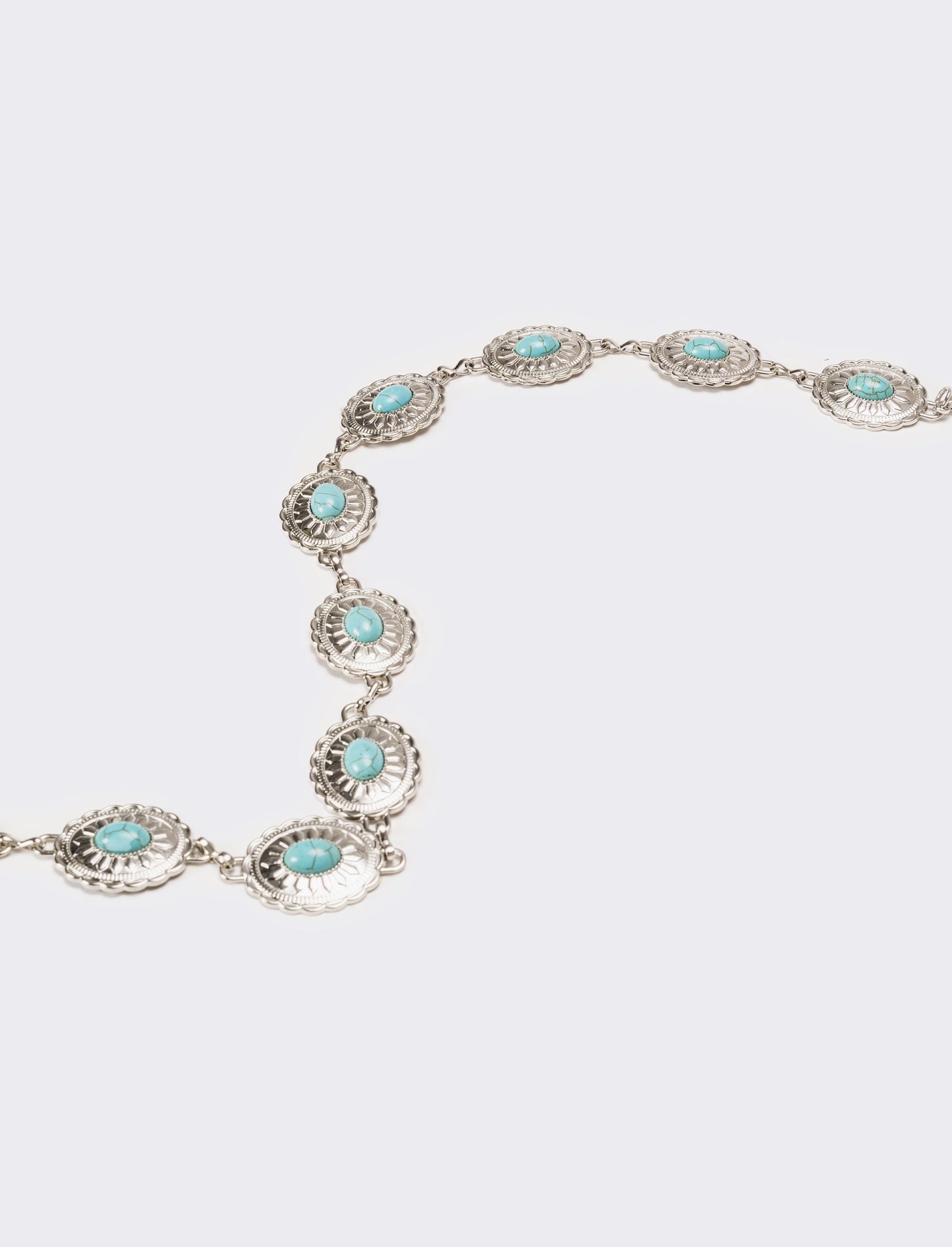 Cintura donna con pietra - Argento