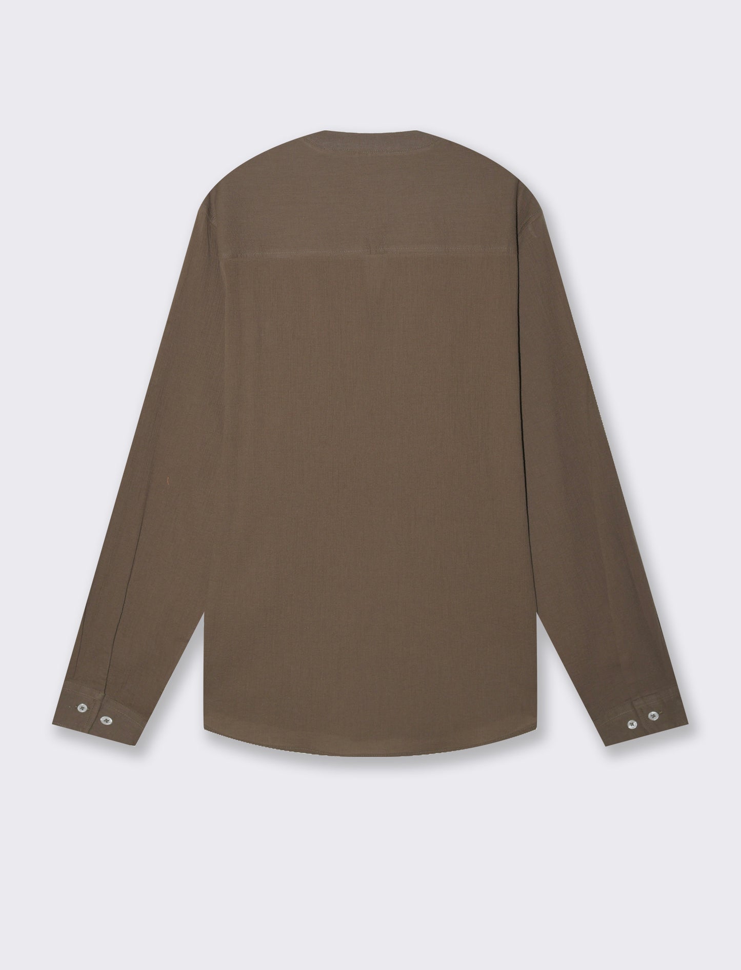 Man's korean crepe effect cardigan - Grey