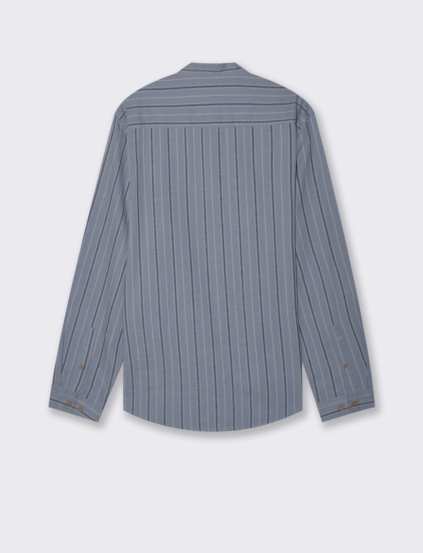 Camicia coreana a righe da uomo - CARTA DA ZUCCHERO