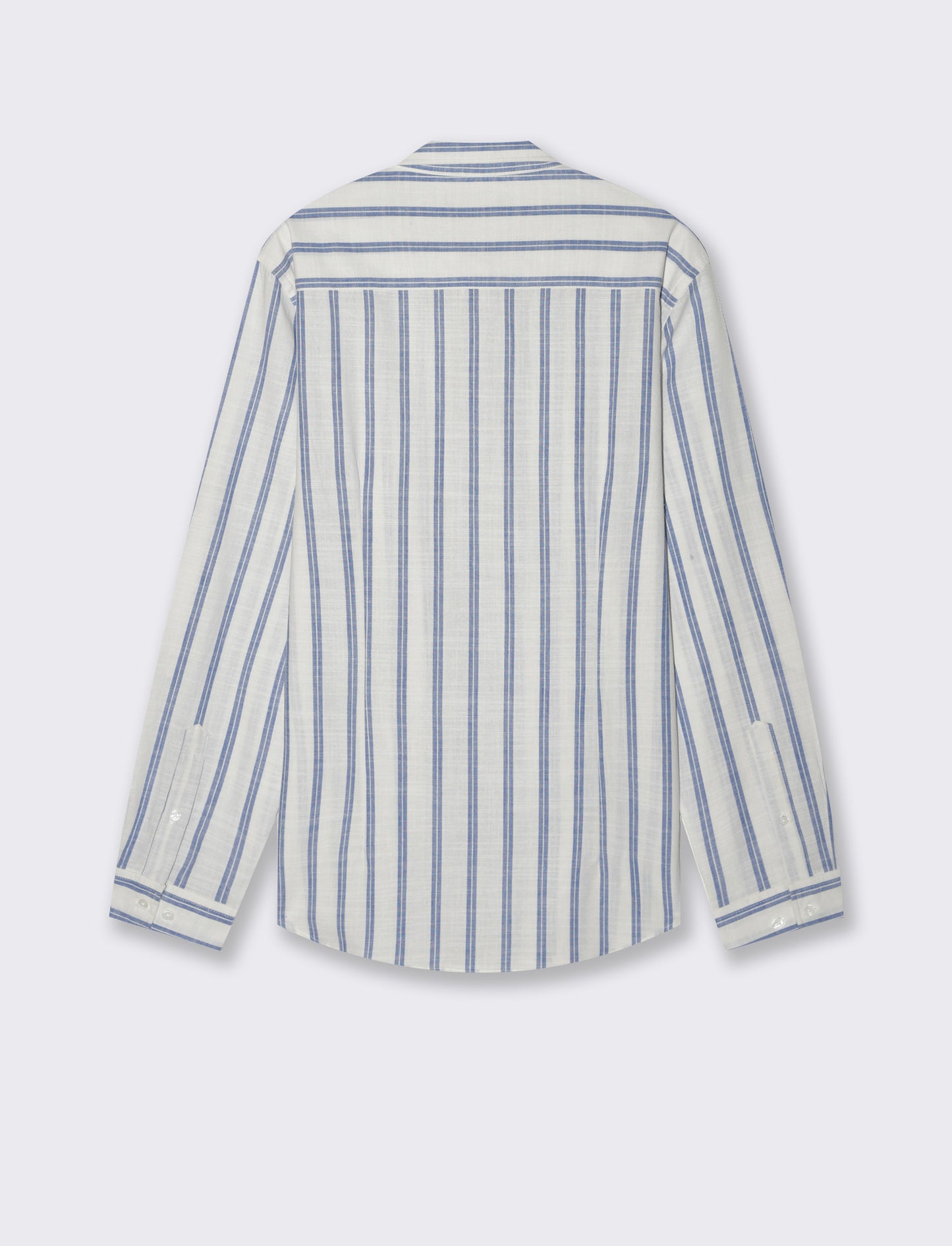 Man's striped shirt for stylish outfits - Blue