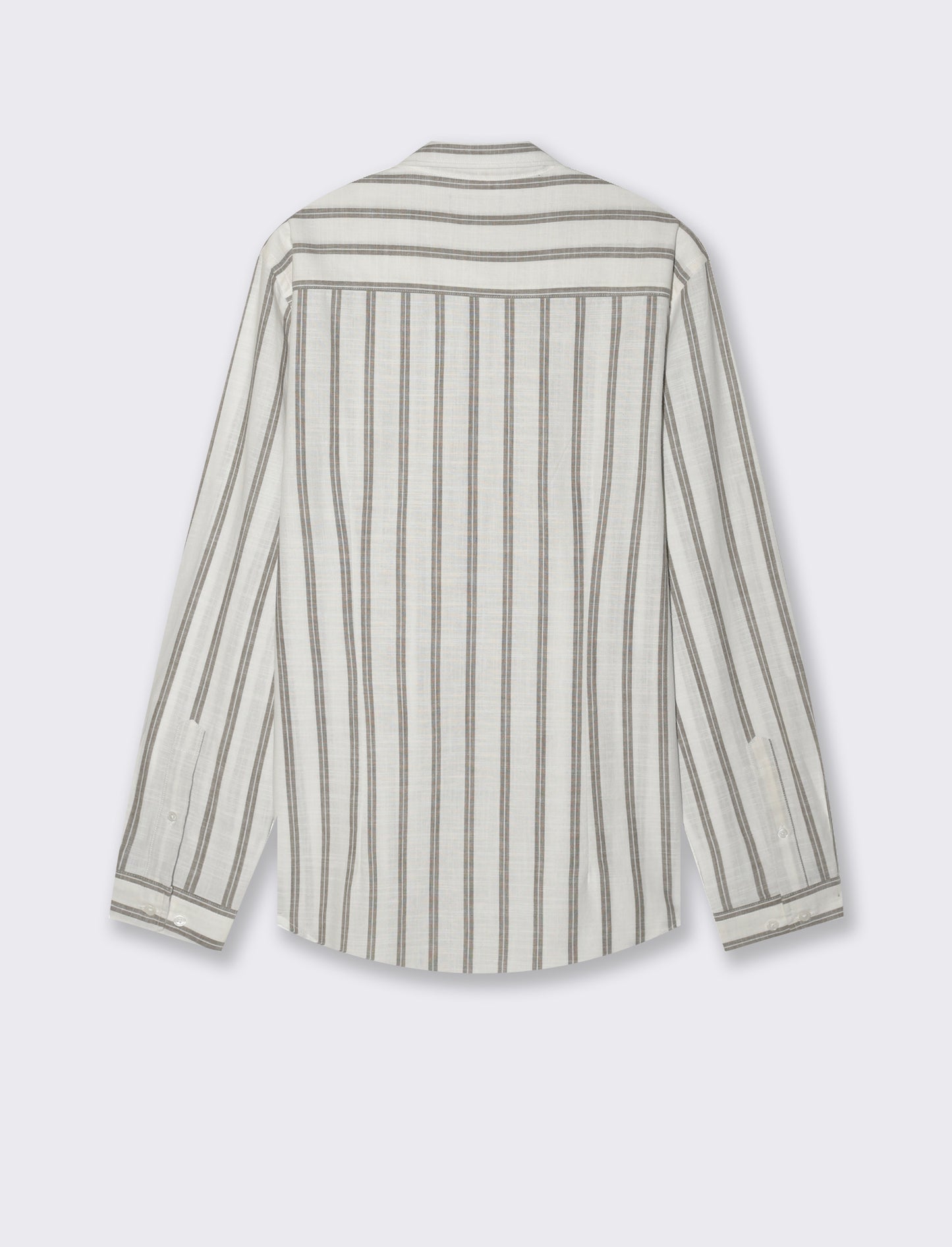 Man's striped shirt for stylish outfits - Green