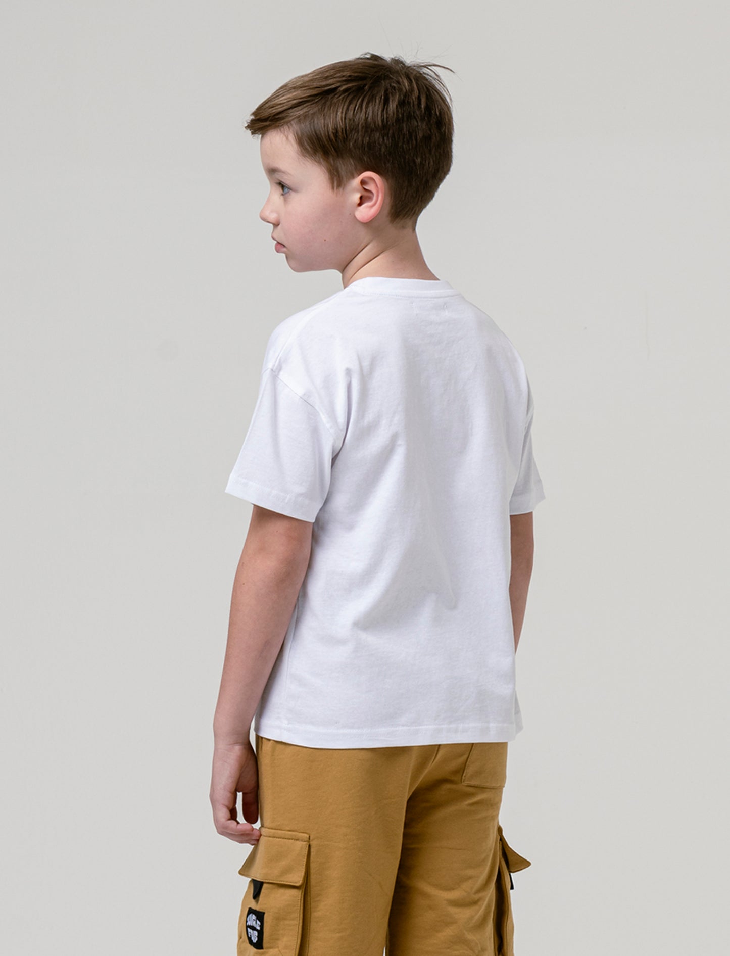 T-shirt con stampe da bambino - Bianco