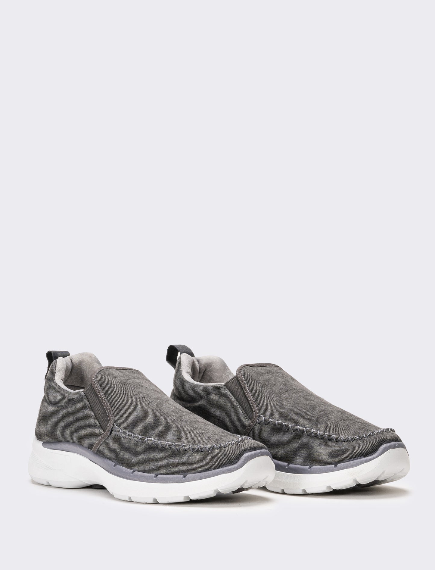 Scarpa da uomo in canvas - Grigio