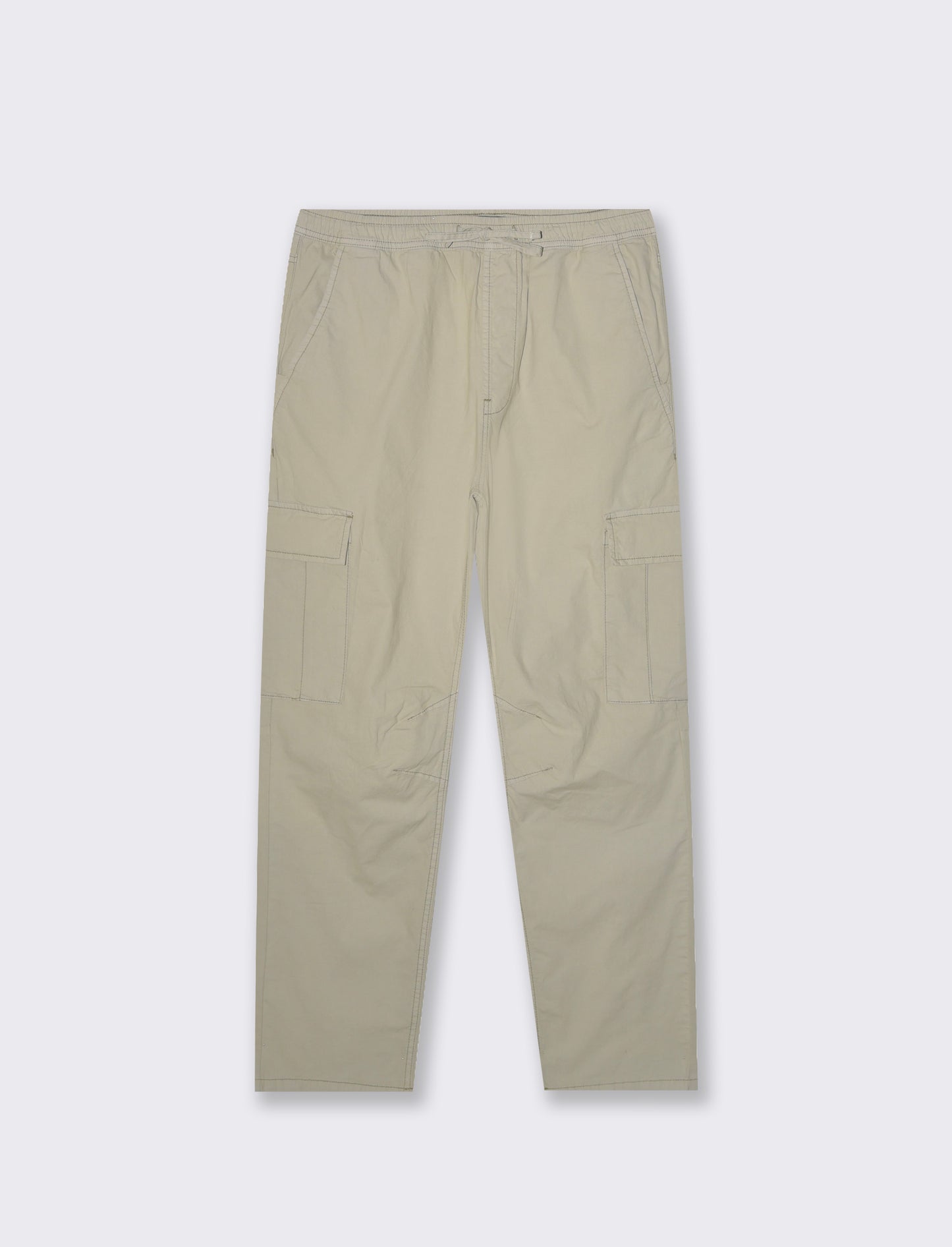 Pantaloni cargo straight fit da uomo - Verde salvia