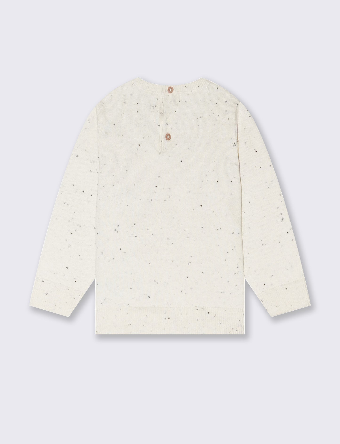Maglioncino girocollo da neonato - Beige