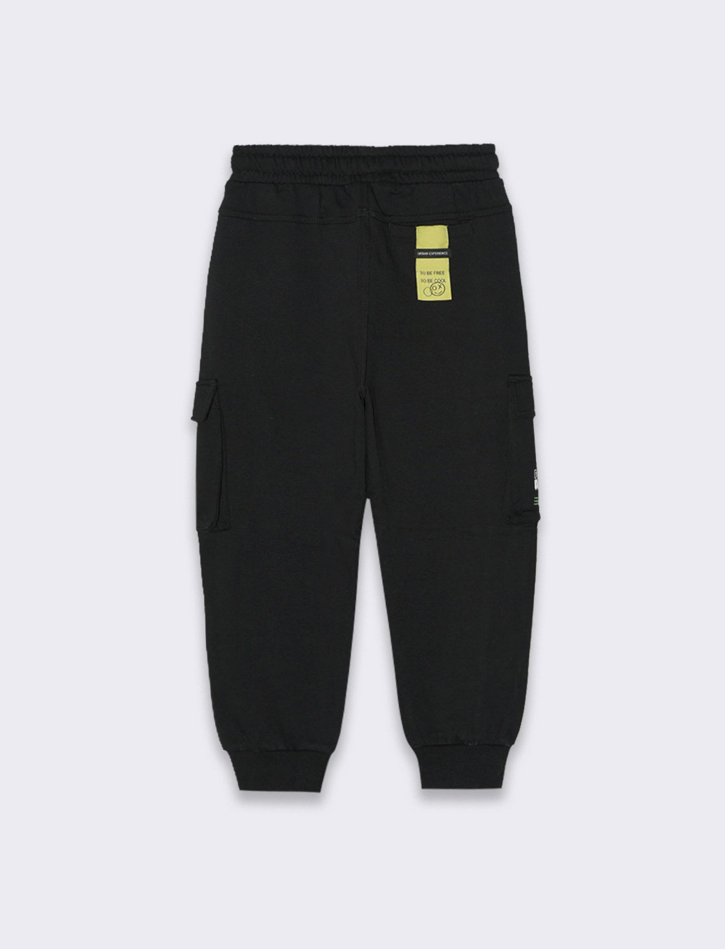 Jogger cargo da bambino - Nero