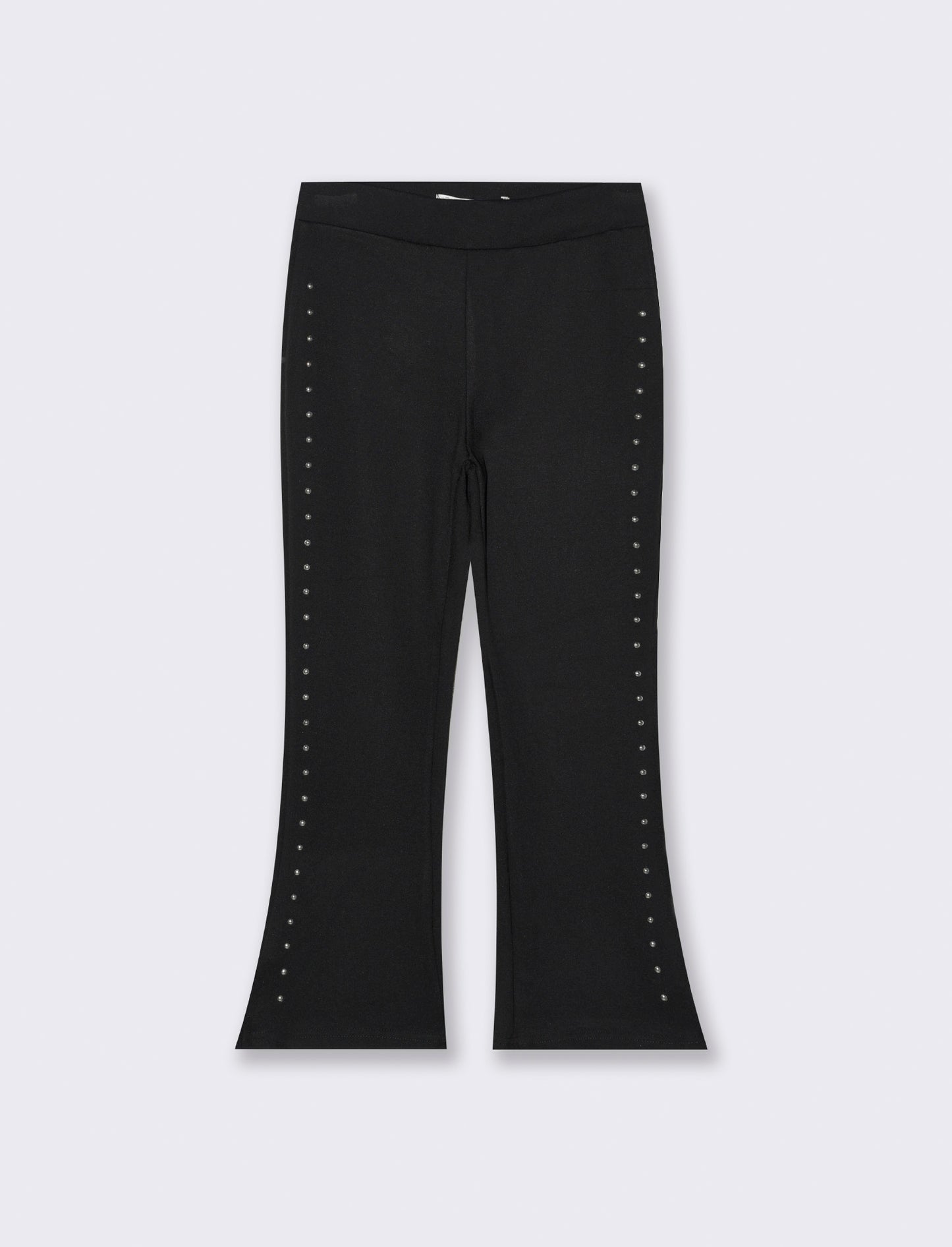 Leggings modello flare da bambina - Nero