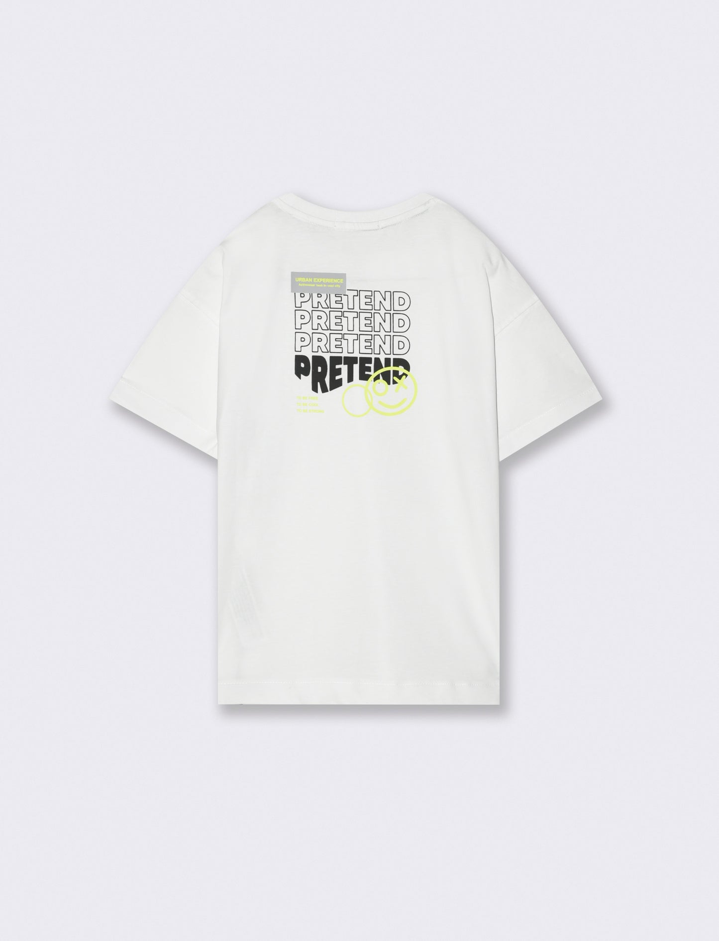 T-shirt over da bambino - Bianco