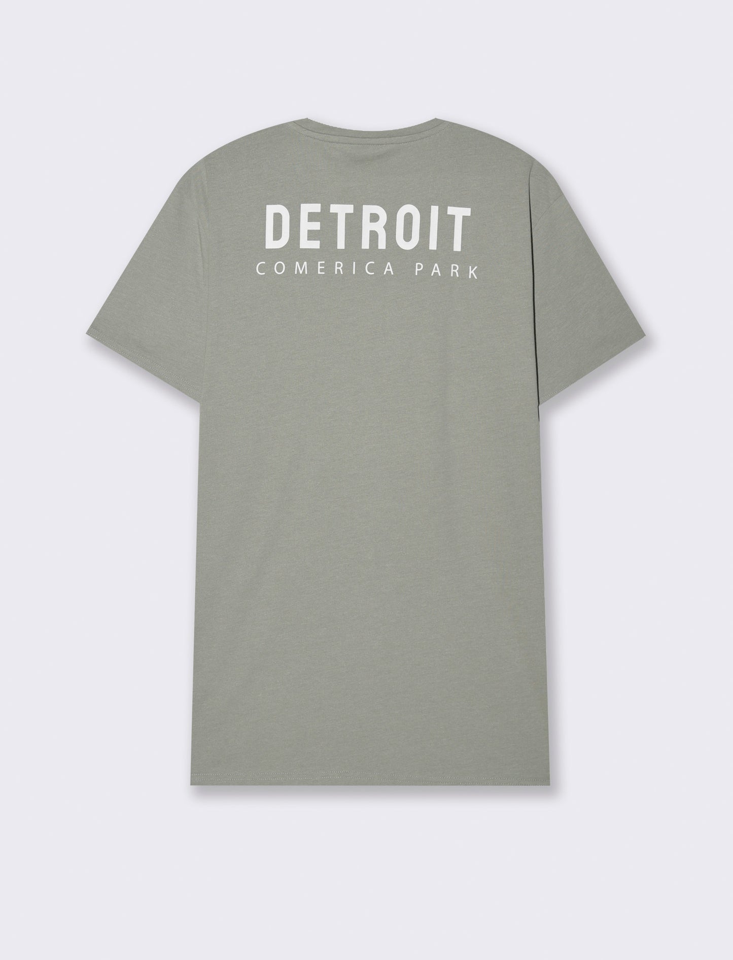 T-shirt in cotone con stampa da uomo - Verde