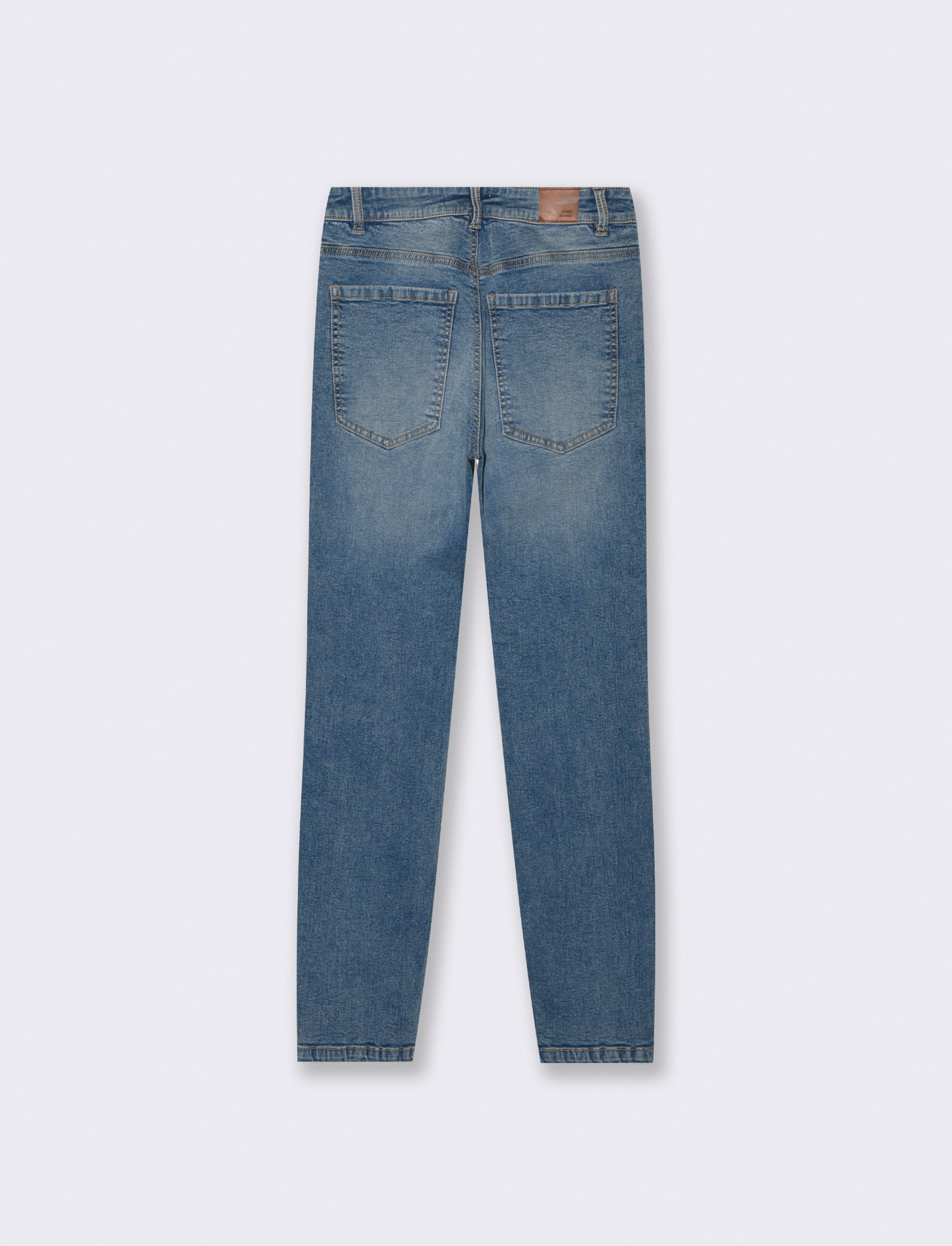 JEANS SKYNNY VITA ALTA - Denim