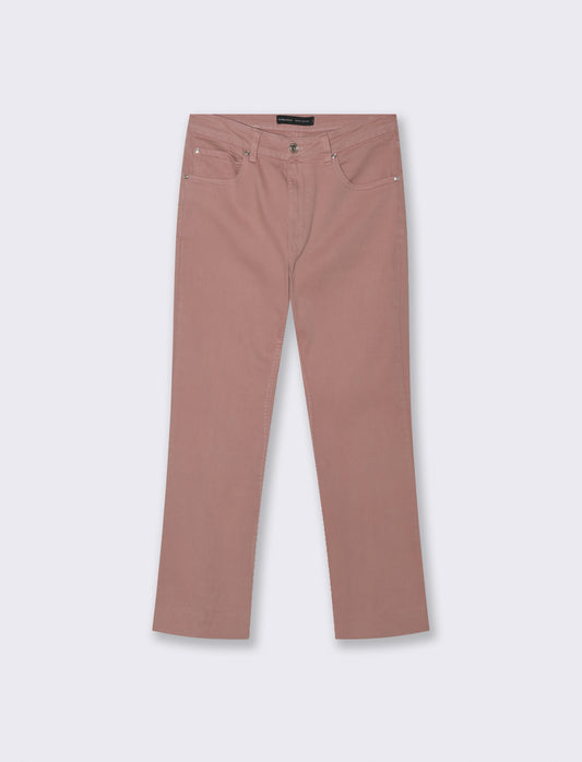 JEANS BOOTCUT - Rosa polvere