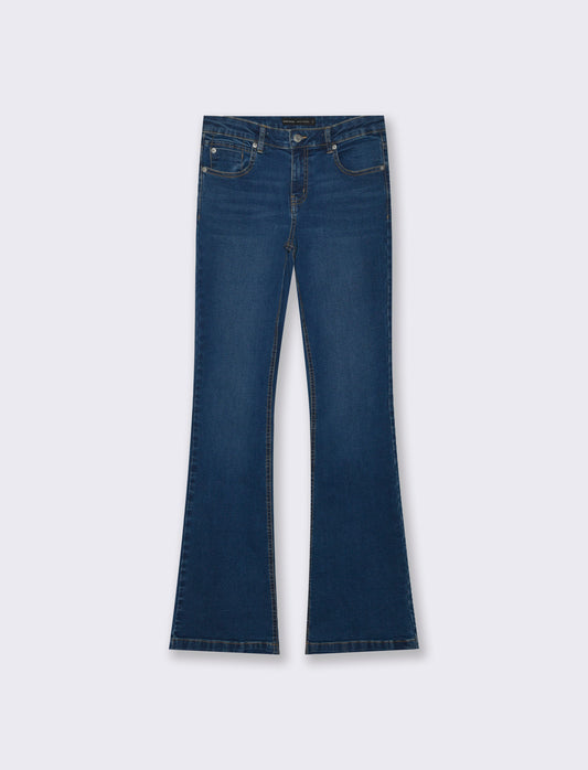 JEANS BOOTCUT REGULAR WAIST - DENIM SCURO