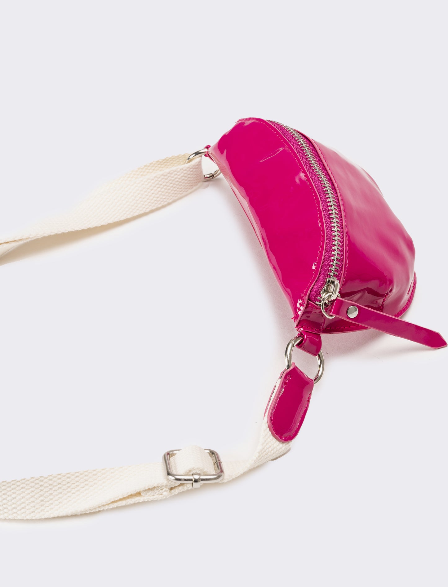 Marsupio bambina in vernice - Fuxia