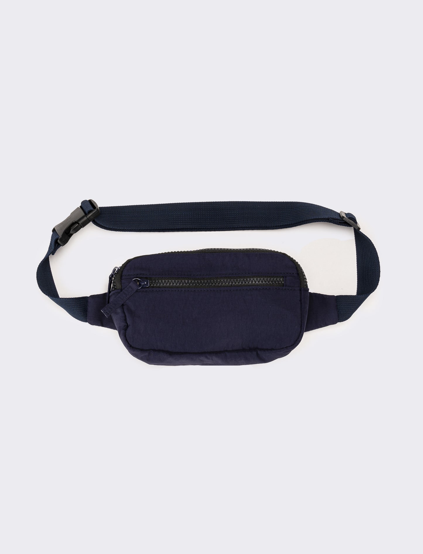 Mini marsupio uomo con zip - Blu