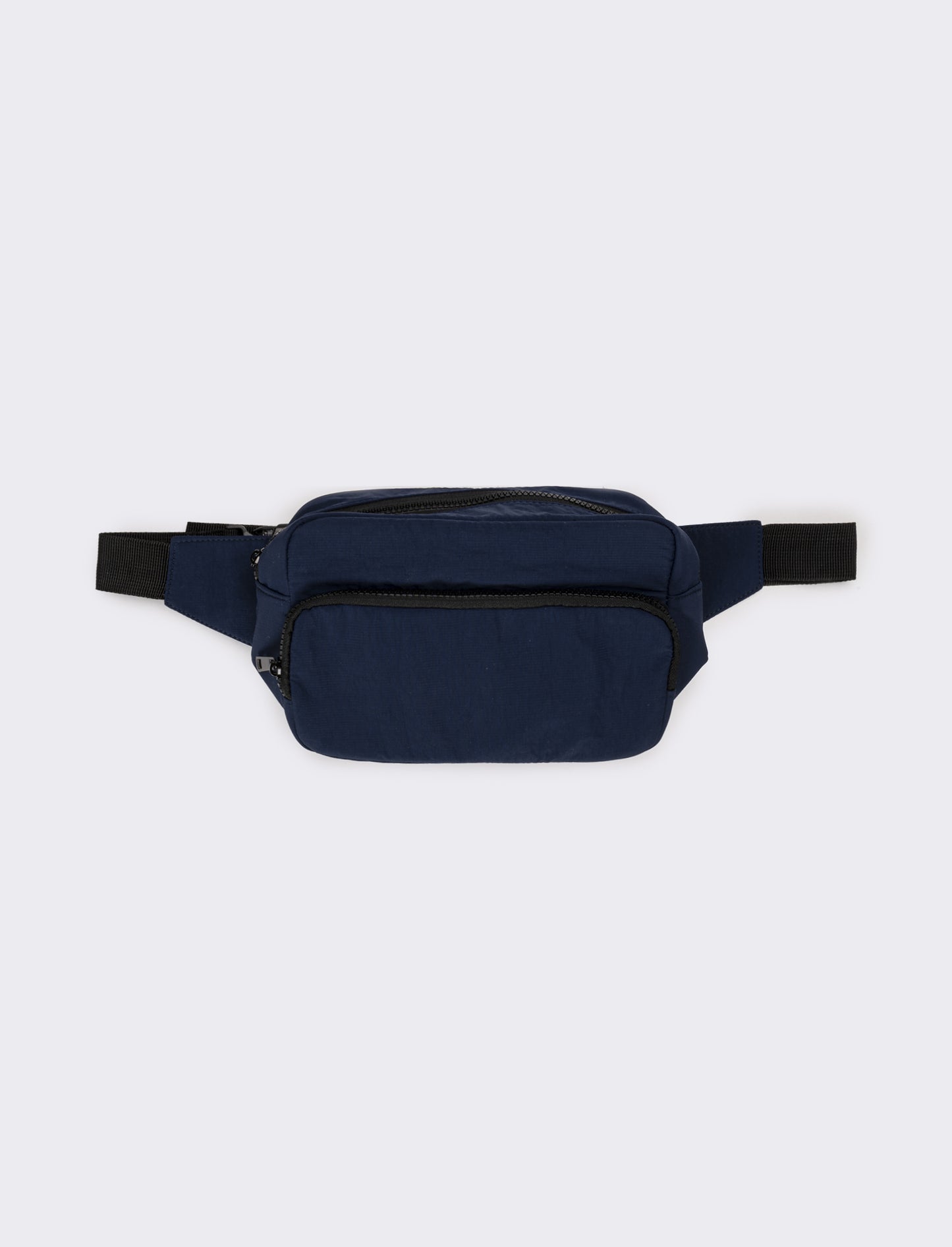 Marsupio uomo con zip avanti - Blu