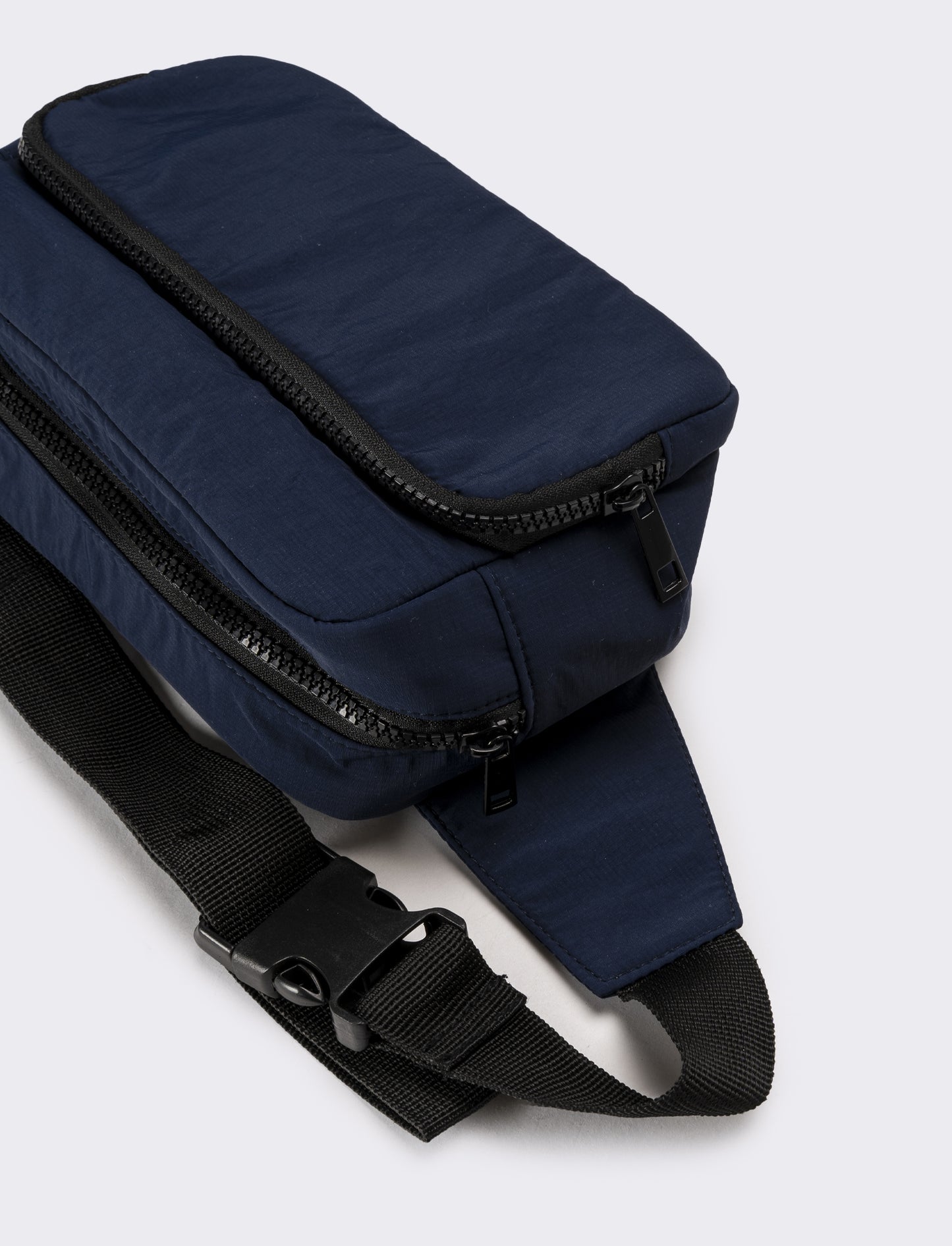 Marsupio uomo con zip avanti - Blu