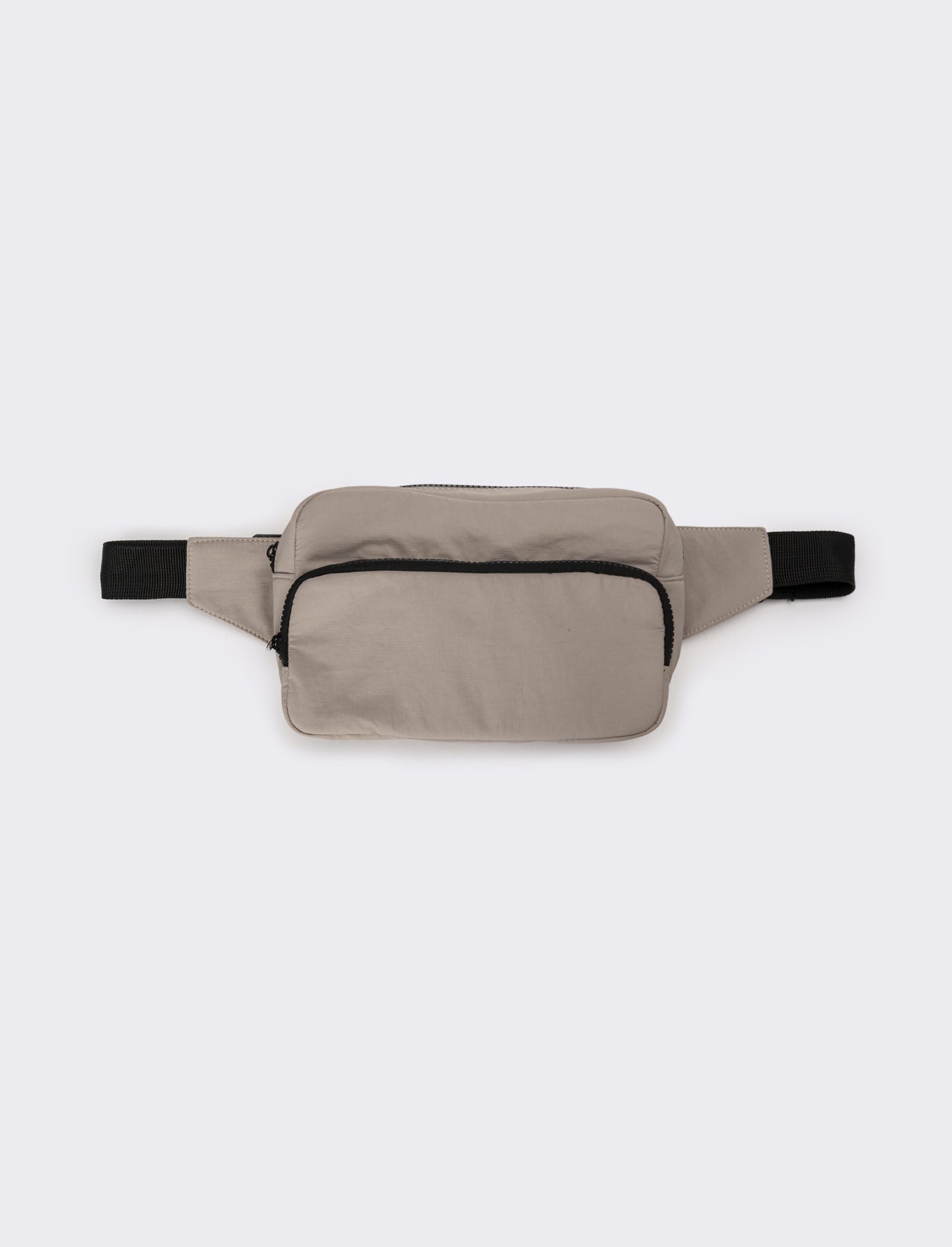 Marsupio uomo con zip avanti - Beige