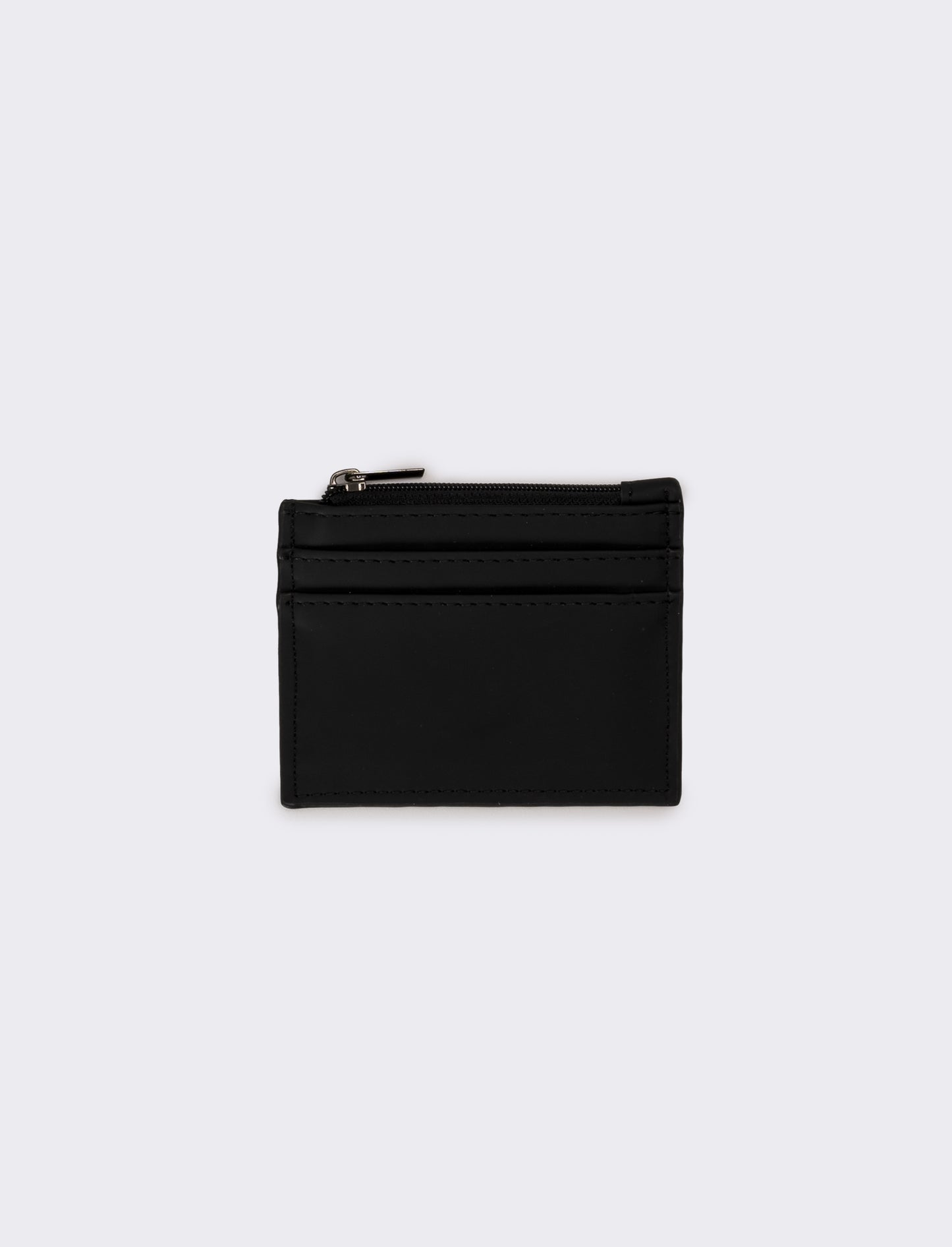 Portafogli uomo con zip portacarte - Nero