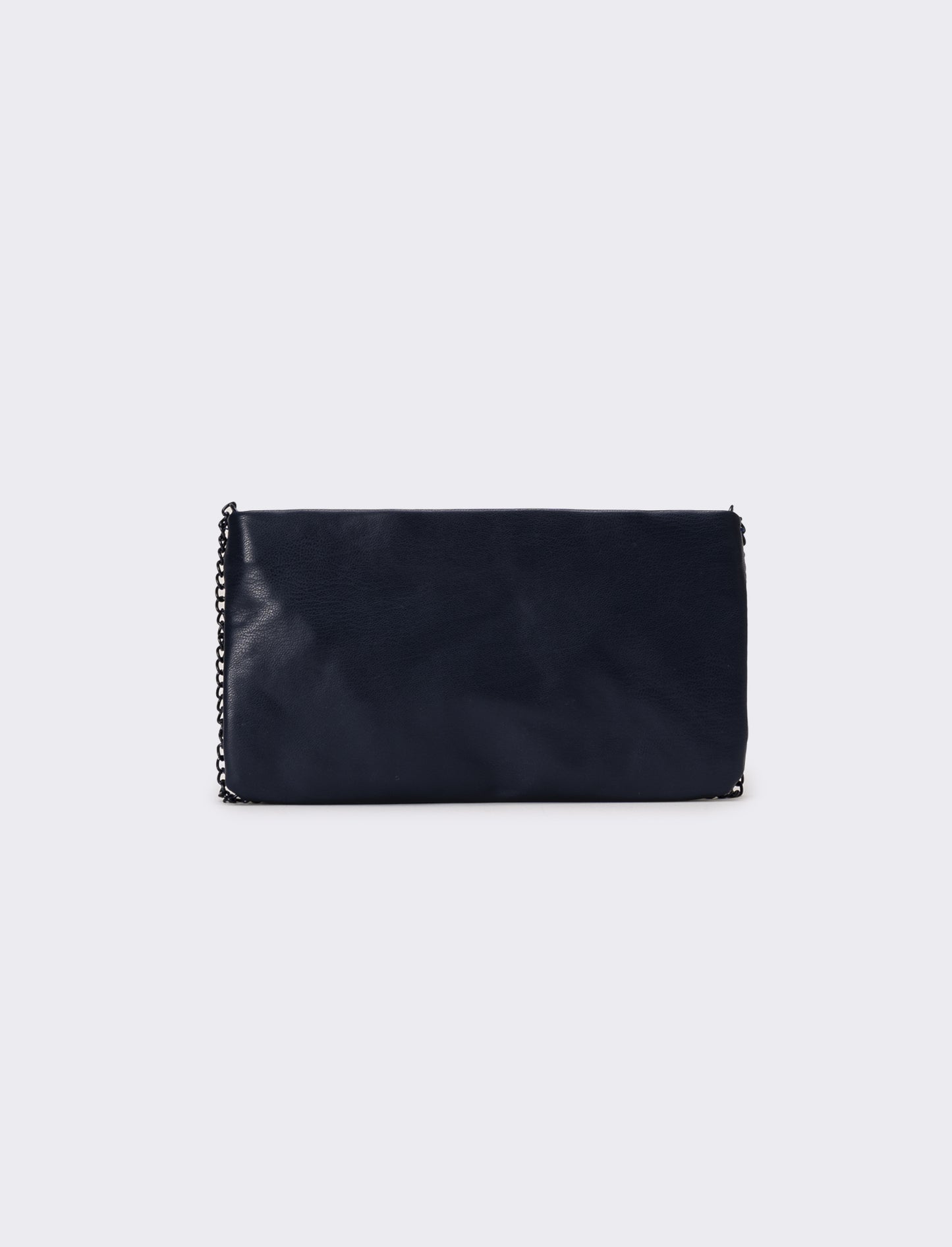 Portafogli donna con tracolla smaltata - Blu