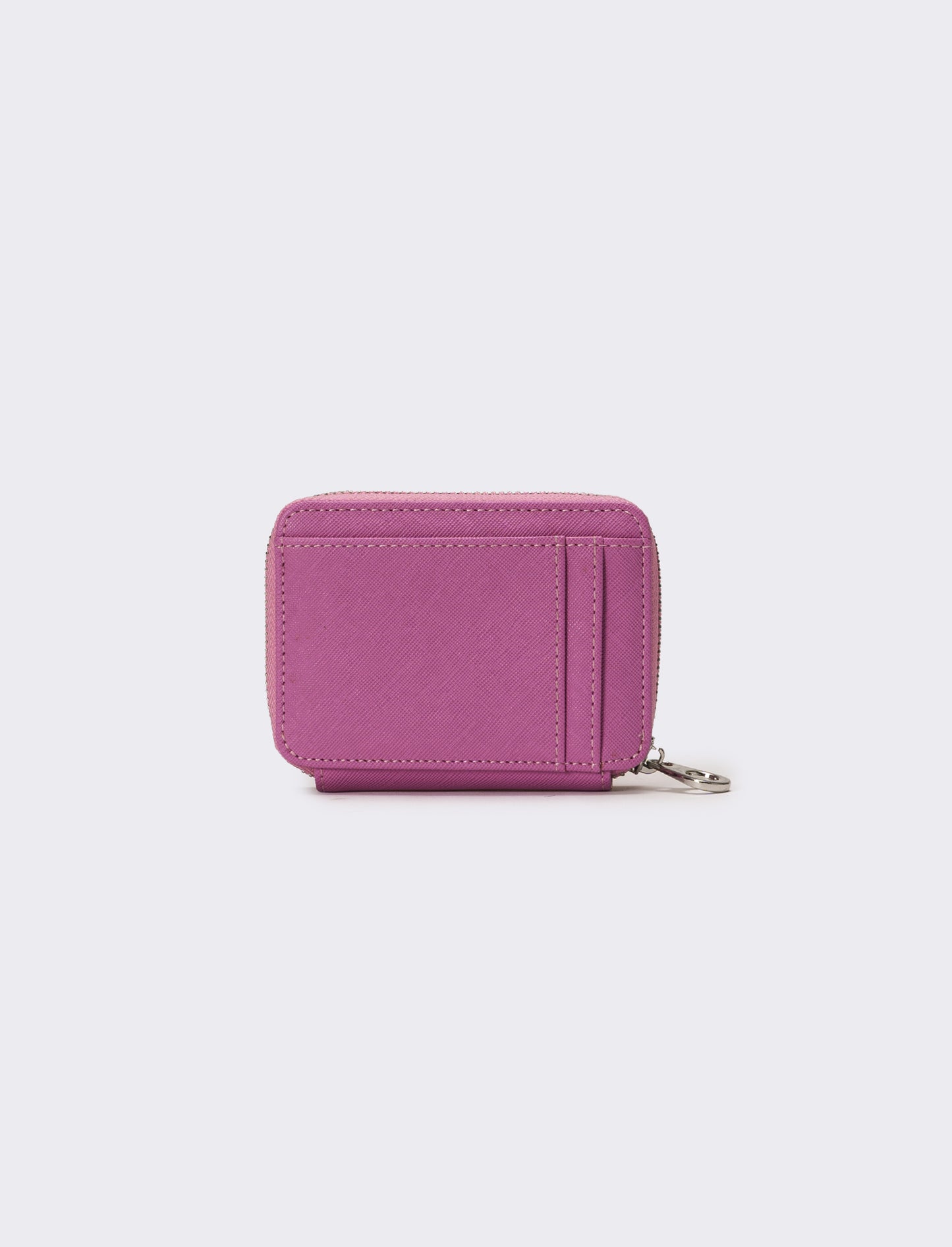 Portafogli donna con zip intorno - Rosa